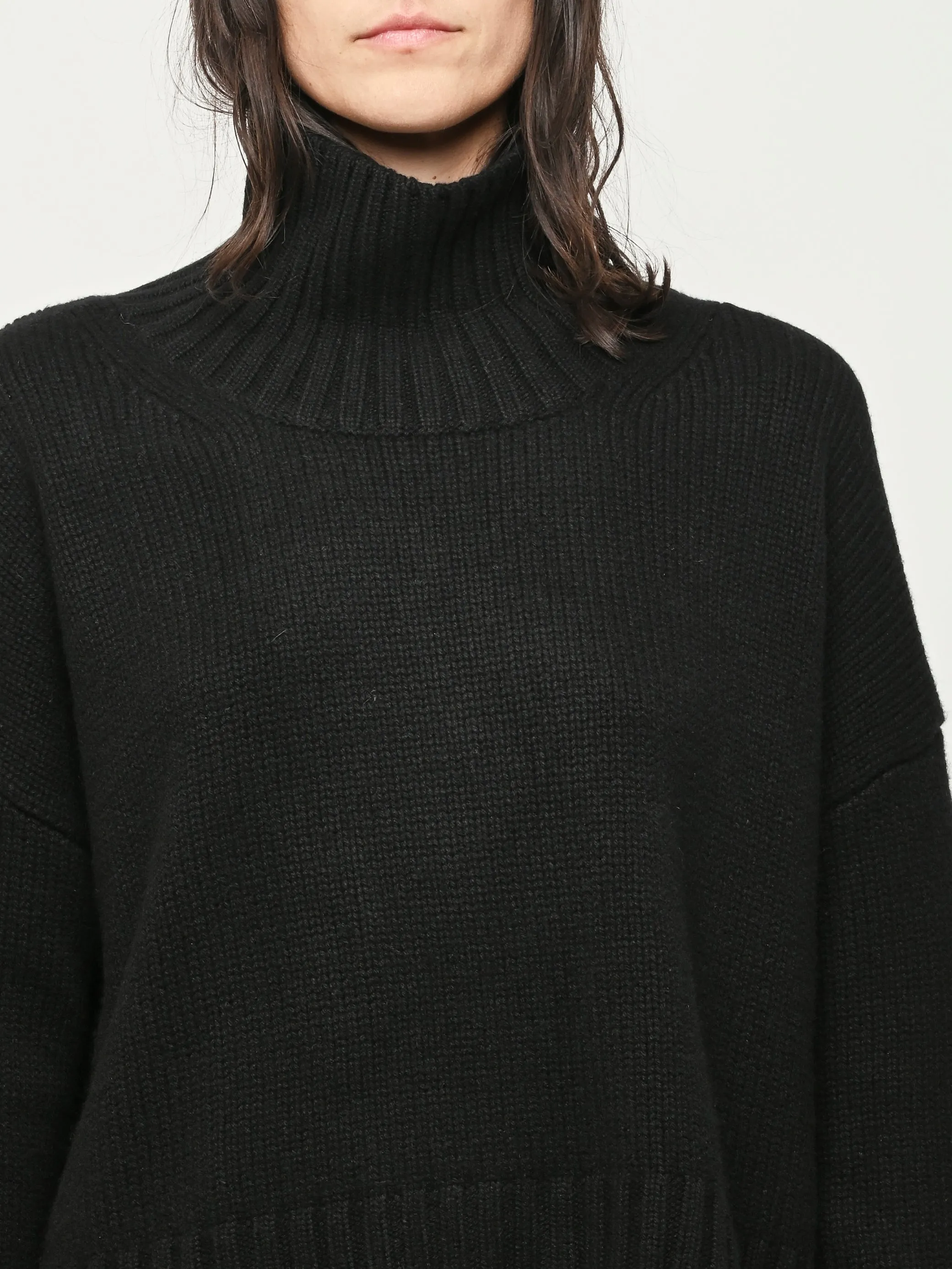 Black Girlfriend Turtleneck sold by Frances May Houseline product image thumbnail 3
