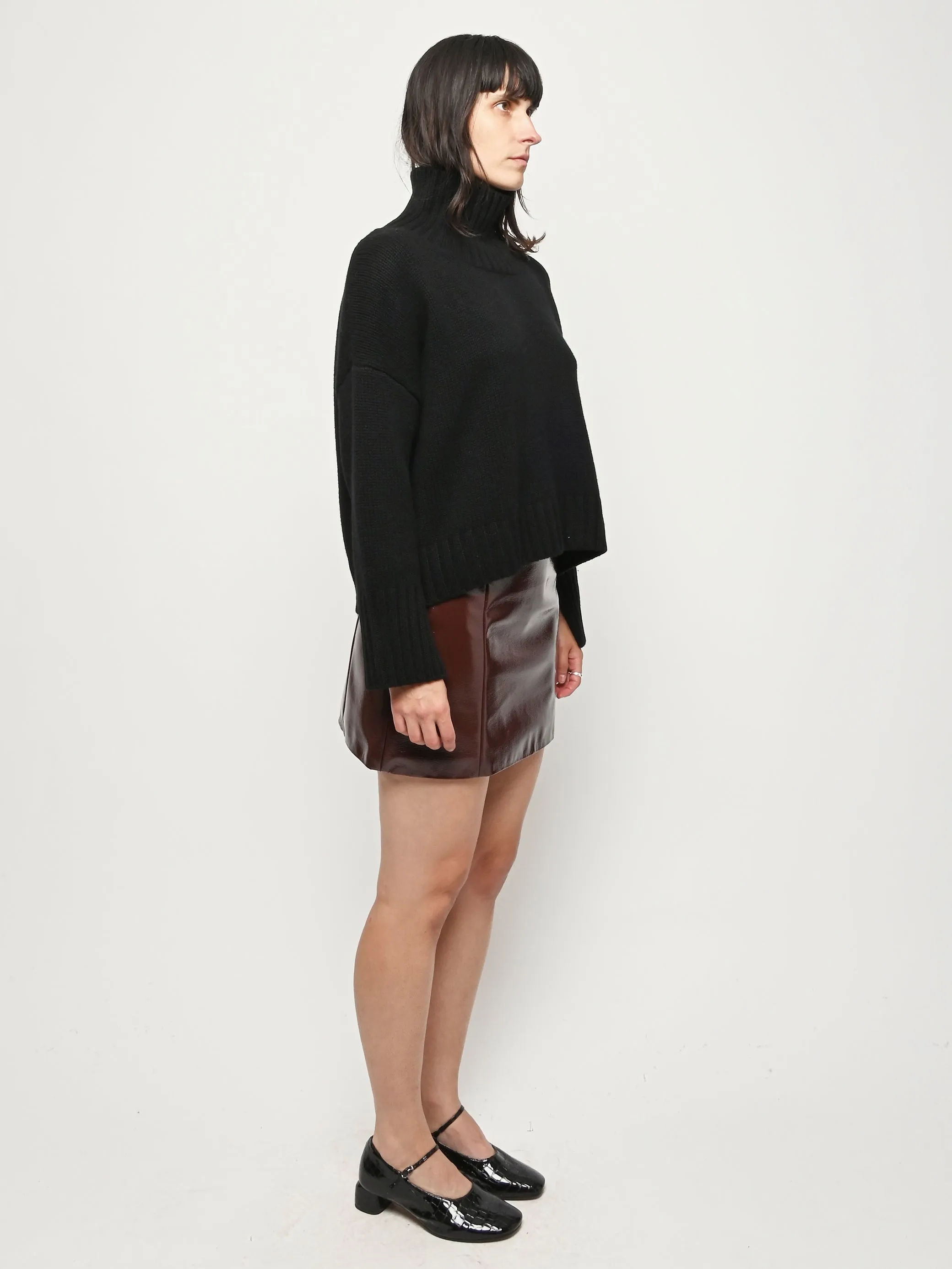 Black Girlfriend Turtleneck sold by Frances May Houseline product image thumbnail 5