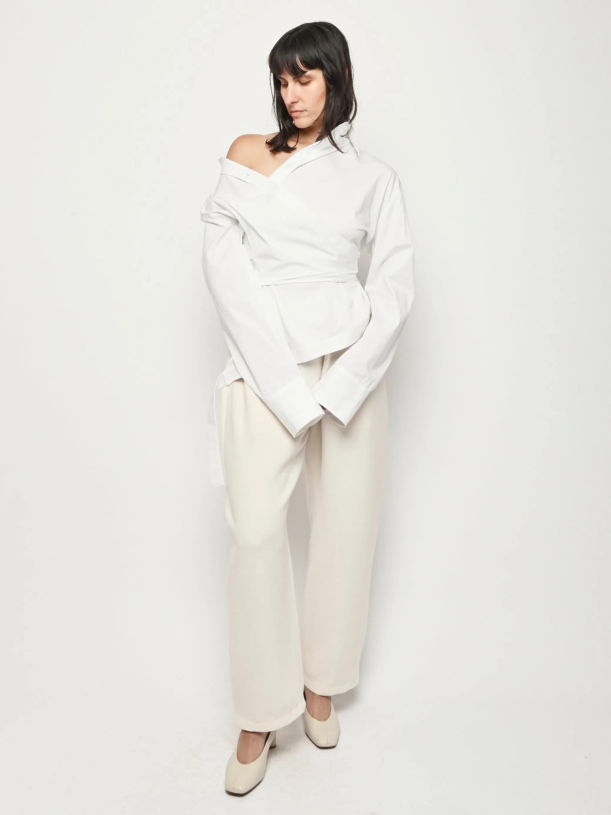 Optic Twisted Shirt sold by Frances May Houseline