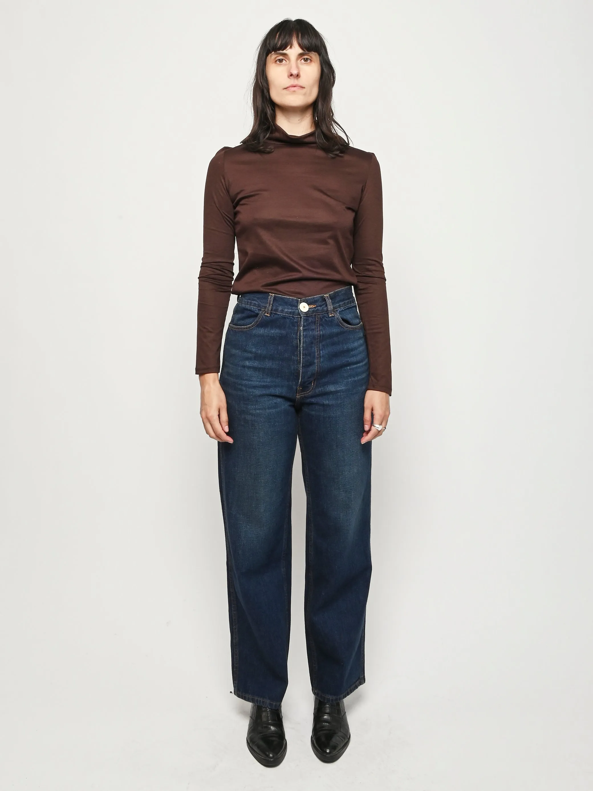 Raisin Classic Turtleneck sold by Frances May Houseline