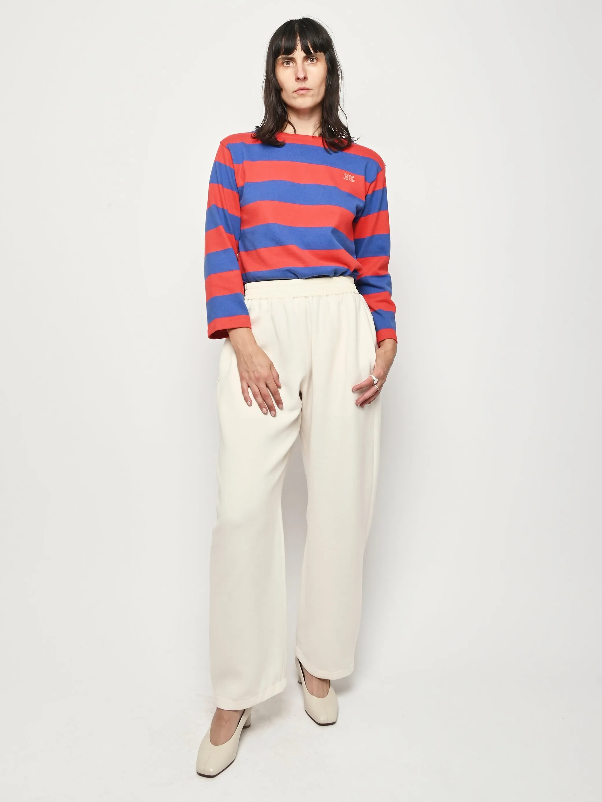 Chalk Thalo Elasticated Waist Pants sold by Frances May Houseline