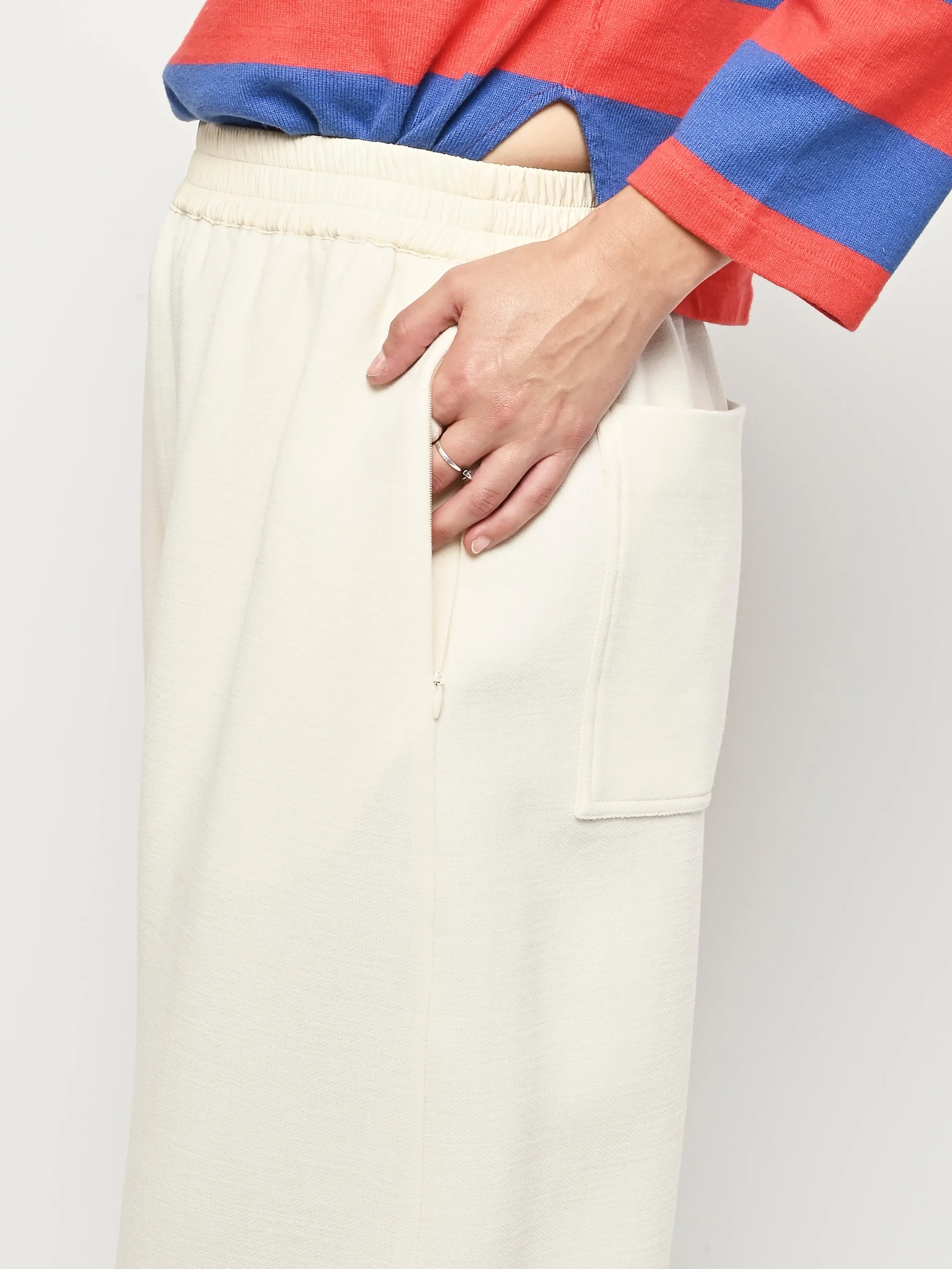 Chalk Thalo Elasticated Waist Pants sold by Frances May Houseline product image thumbnail 3
