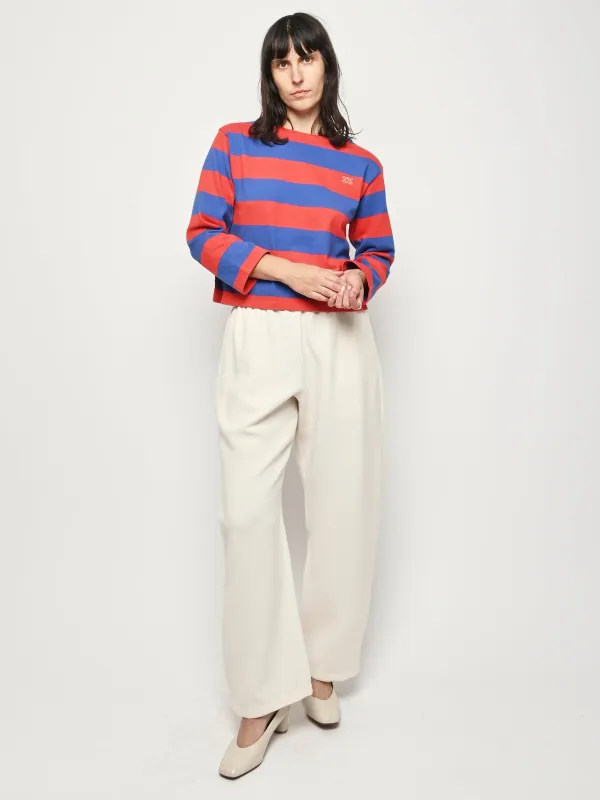 Red/Blue Clubhouse L/S Tee sold by Frances May Houseline