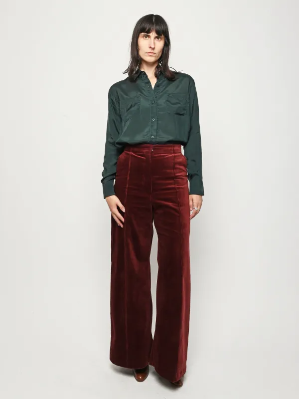 Brick Lanett Pant sold by Frances May Houseline