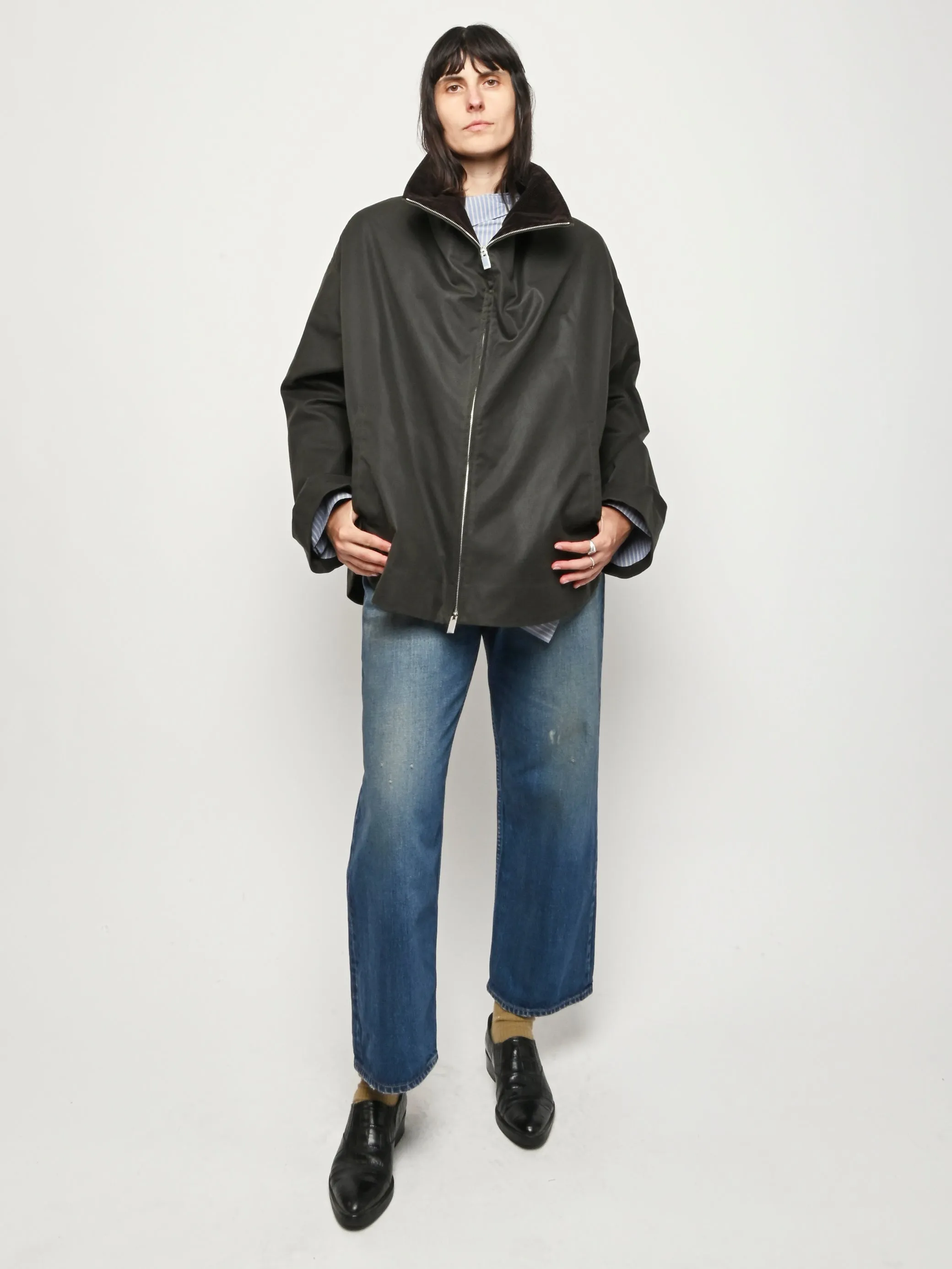 Forest Zipped Country Jacket sold by Frances May Houseline
