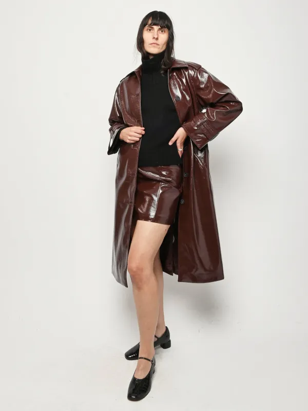 Bordeaux Mia Trench made by No. 6