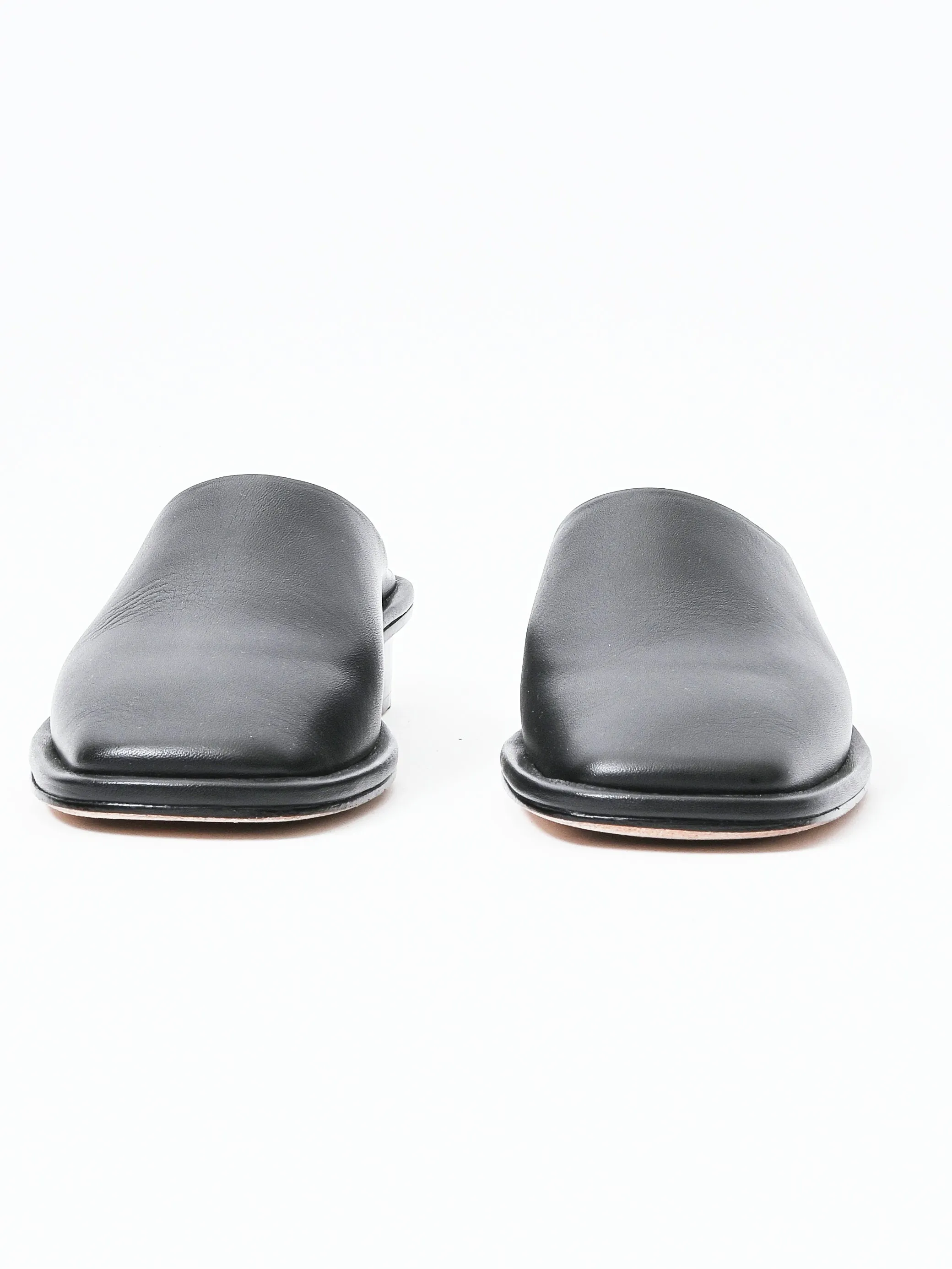 Black Square Mule sold by Frances May Houseline product image thumbnail 5