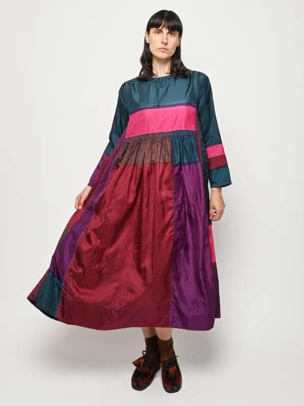 Multi Silk Dress sold by Frances May Houseline