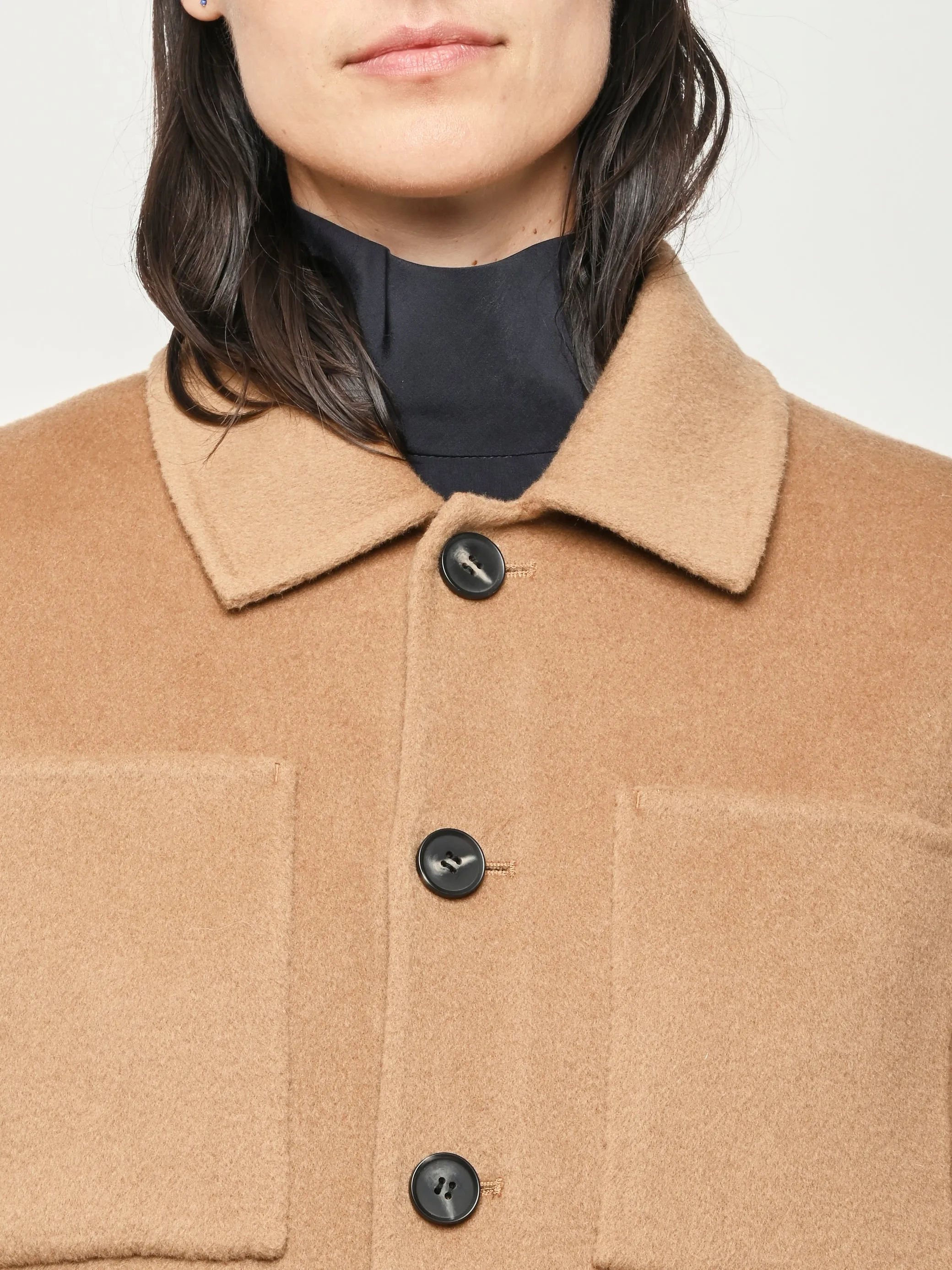 Camel Signature Jacket sold by Frances May Houseline product image thumbnail 3