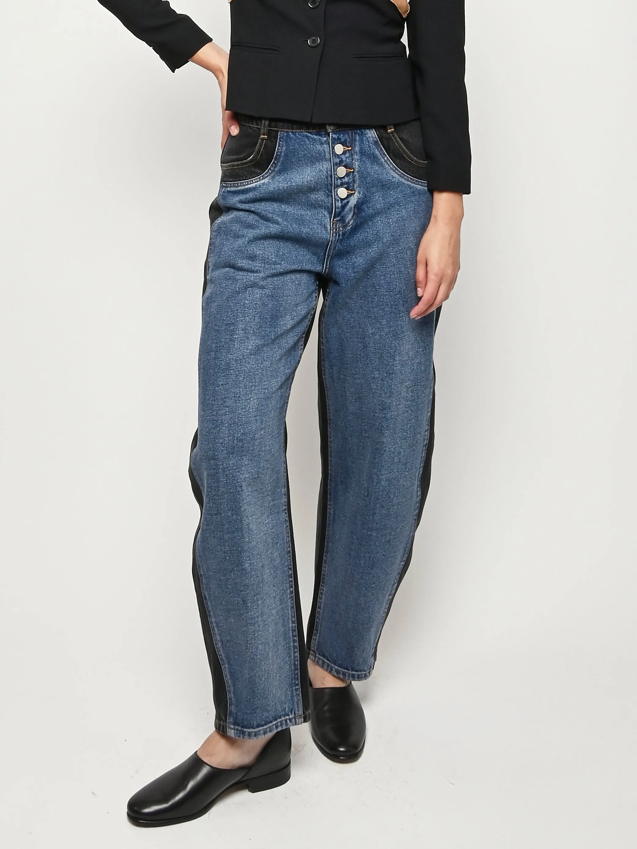 Black/Blue Mason Jean sold by Frances May Houseline product image thumbnail 2