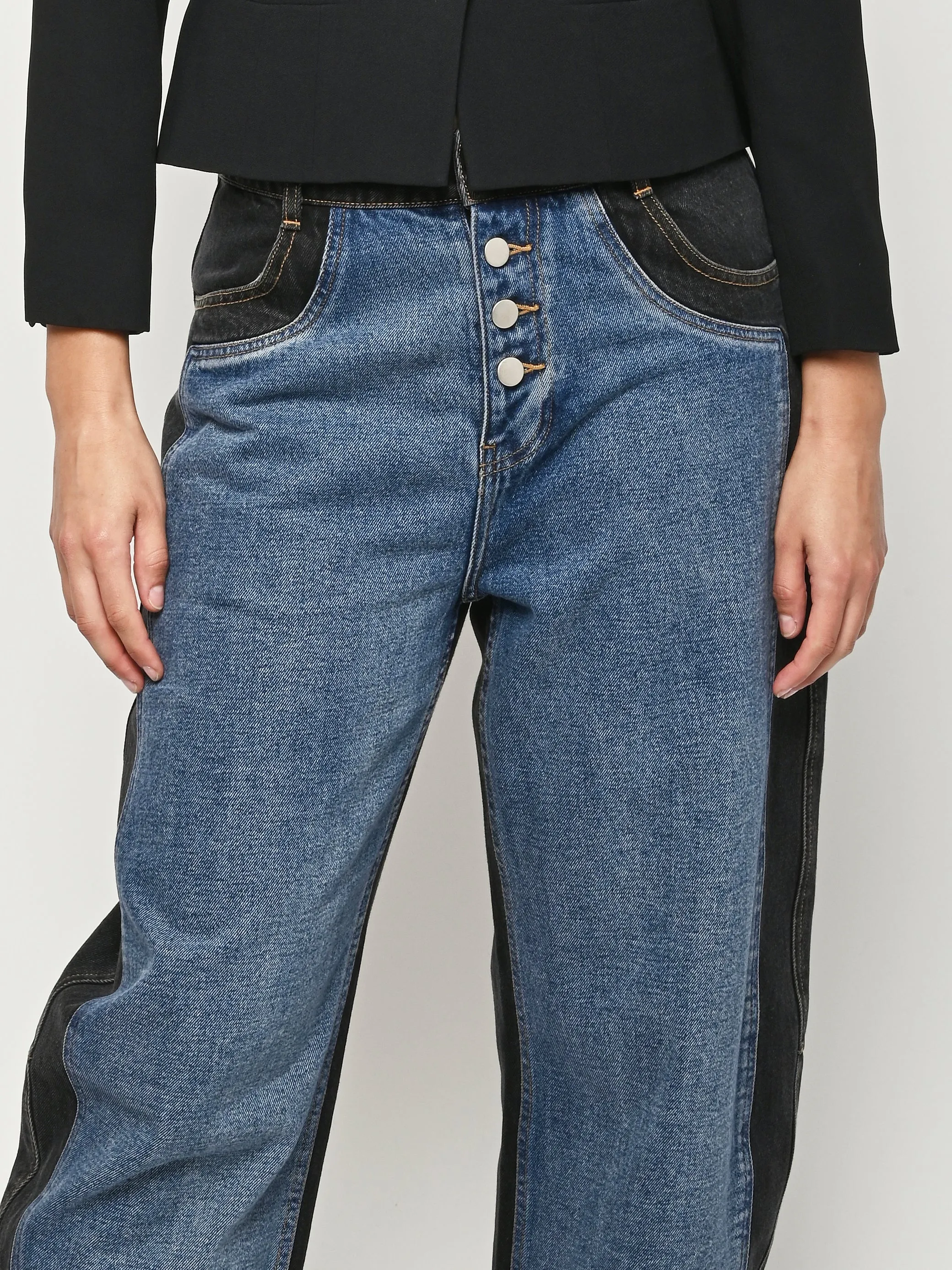 Black/Blue Mason Jean sold by Frances May Houseline product image thumbnail 3