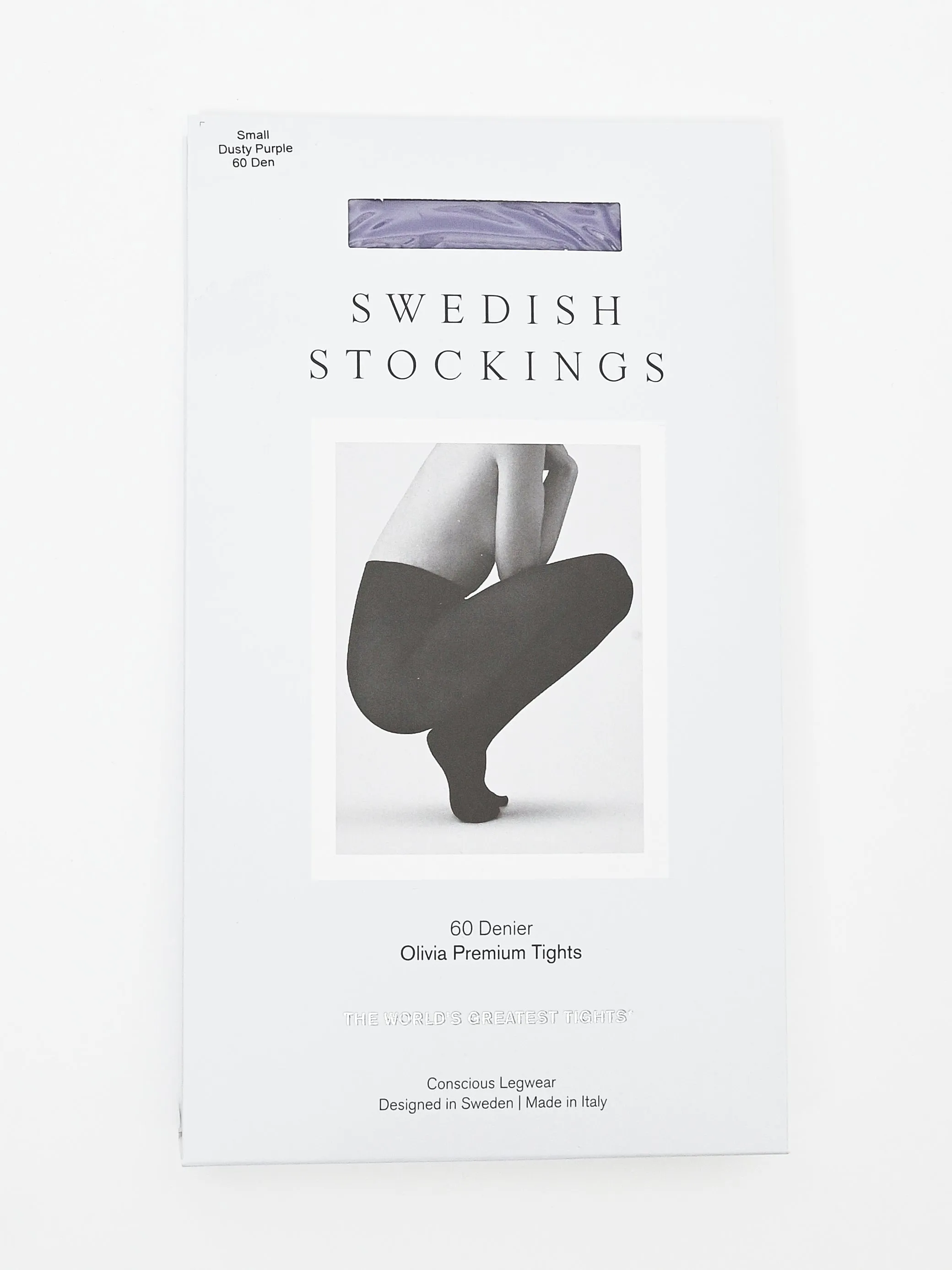 60 Den Dusty Purple Olivia Premium Tights sold by Frances May Houseline product image thumbnail 3