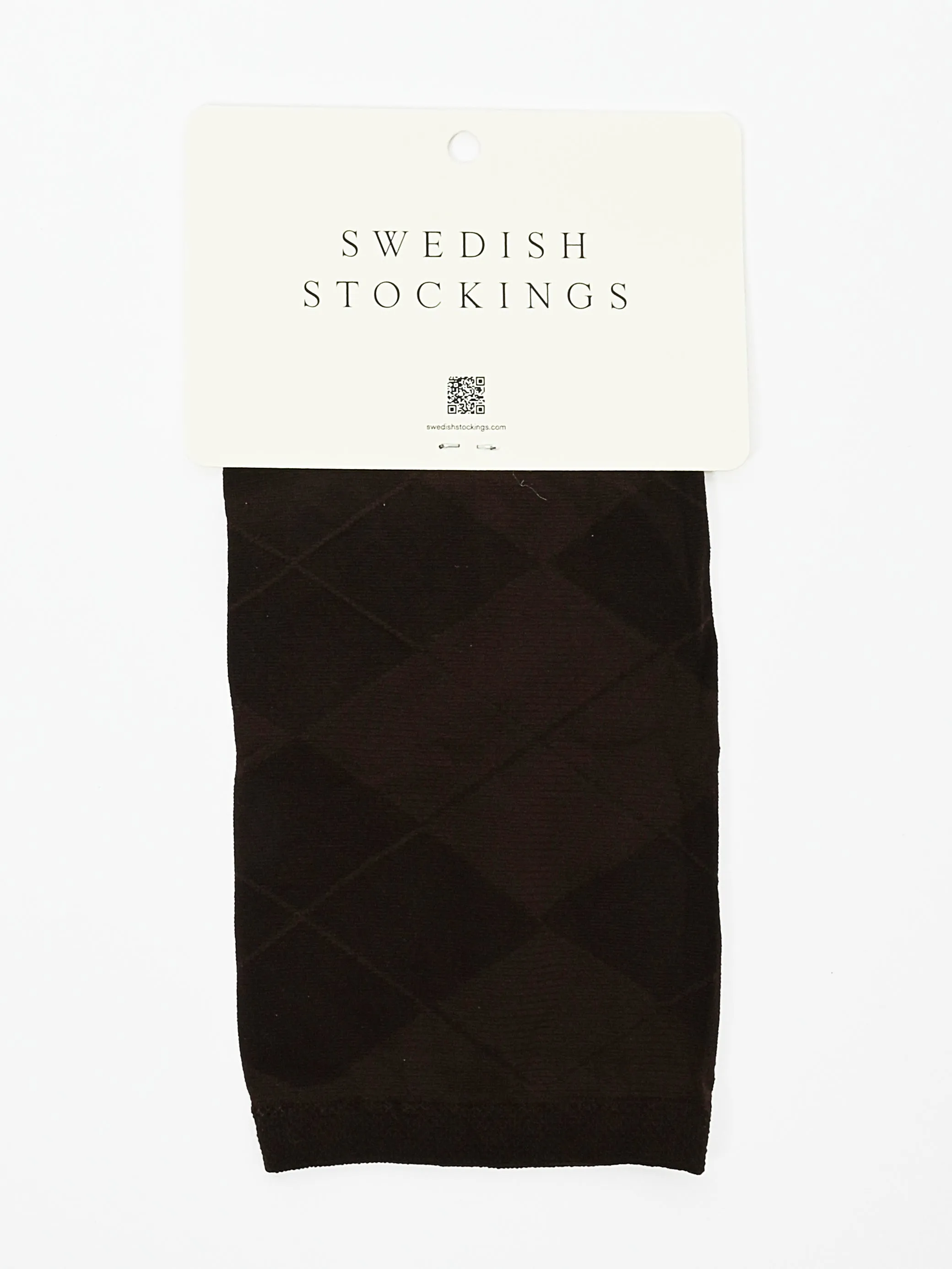 50 Den Dark Brown Rebecka Argyle Tights sold by Frances May Houseline product image thumbnail 4