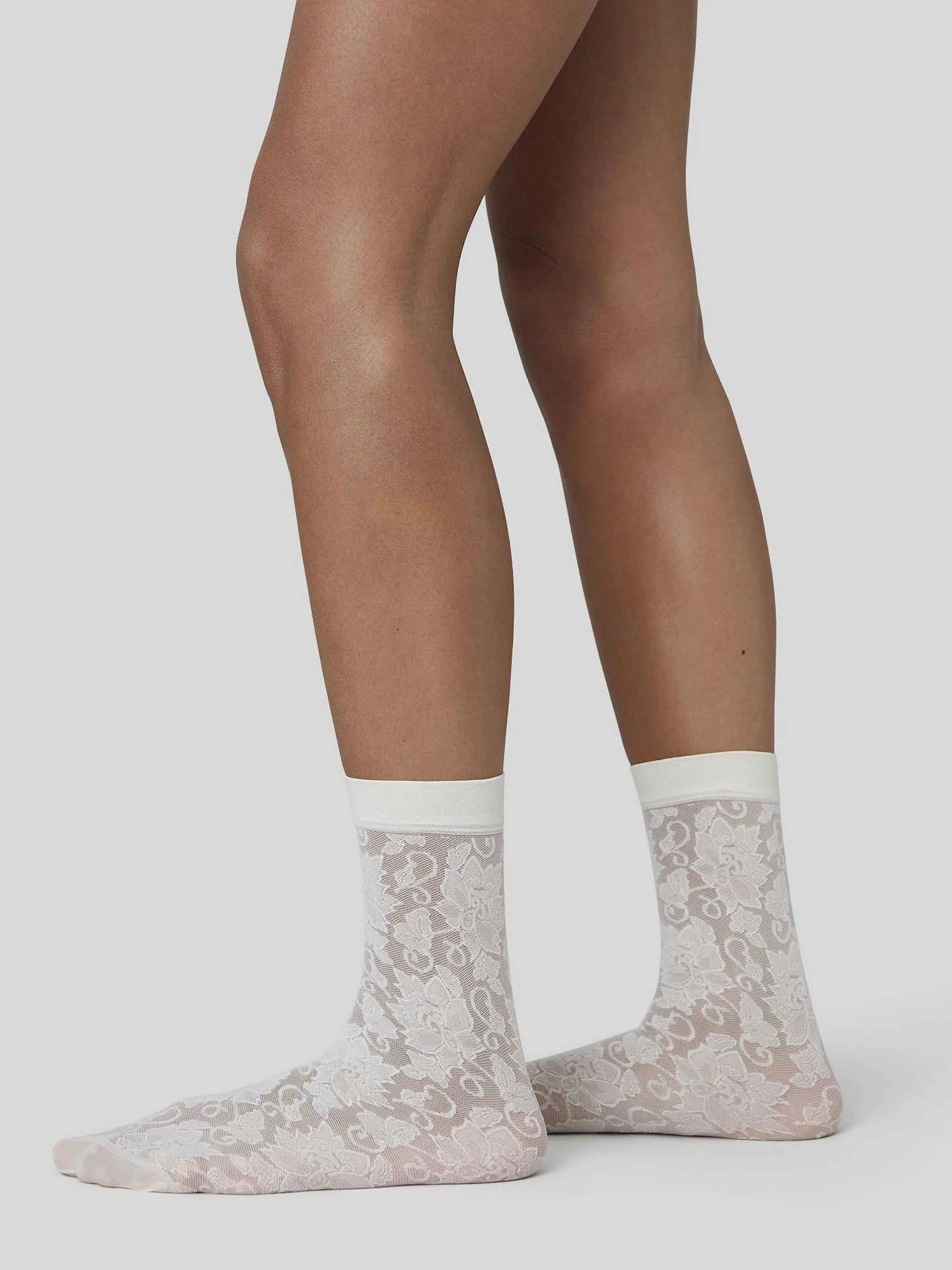 20 Den Ivory Lily Lace Socks sold by Frances May Houseline product image thumbnail 2