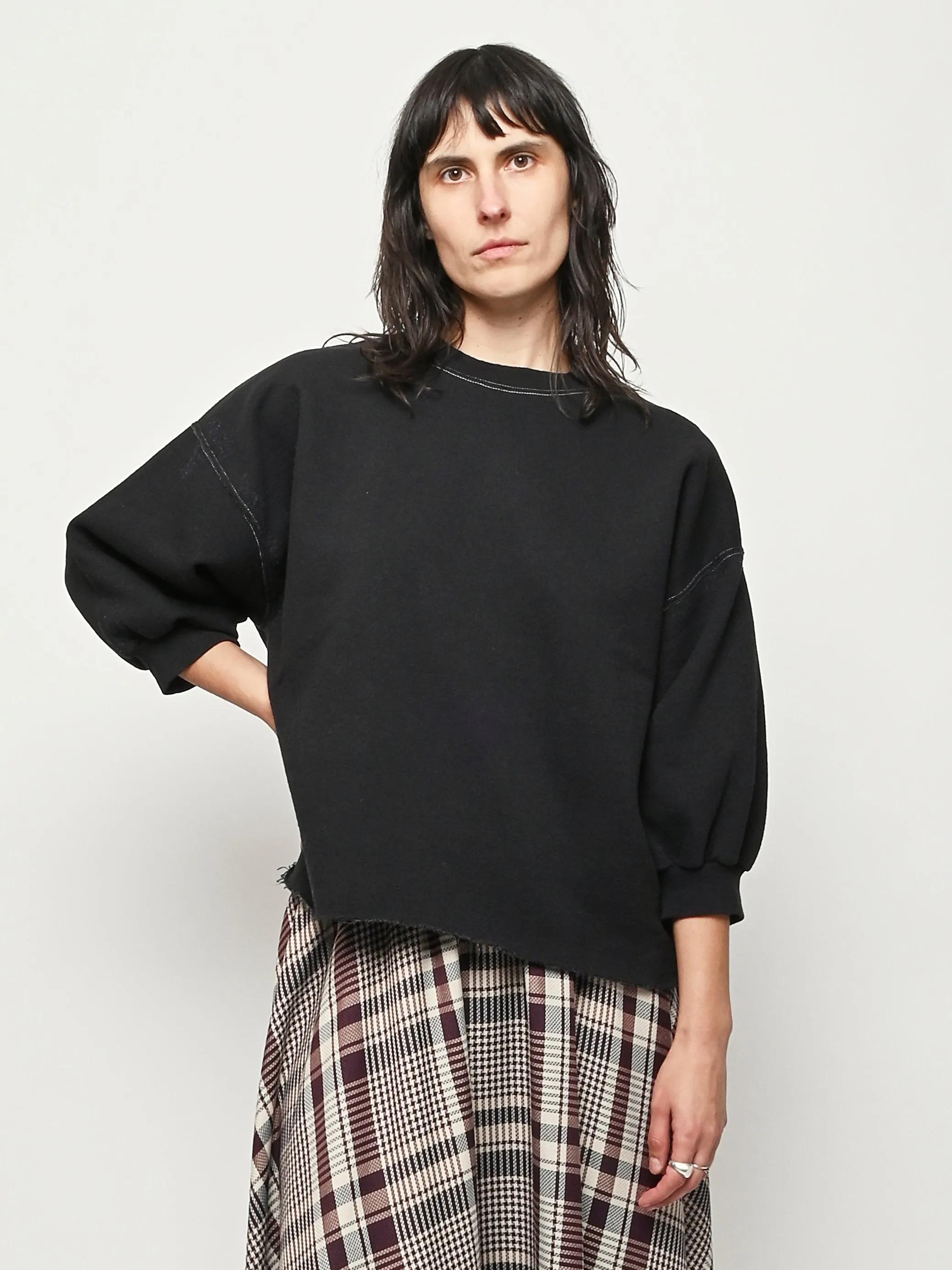 Charcoal Fond Sweatshirt sold by Frances May Houseline product image thumbnail 2