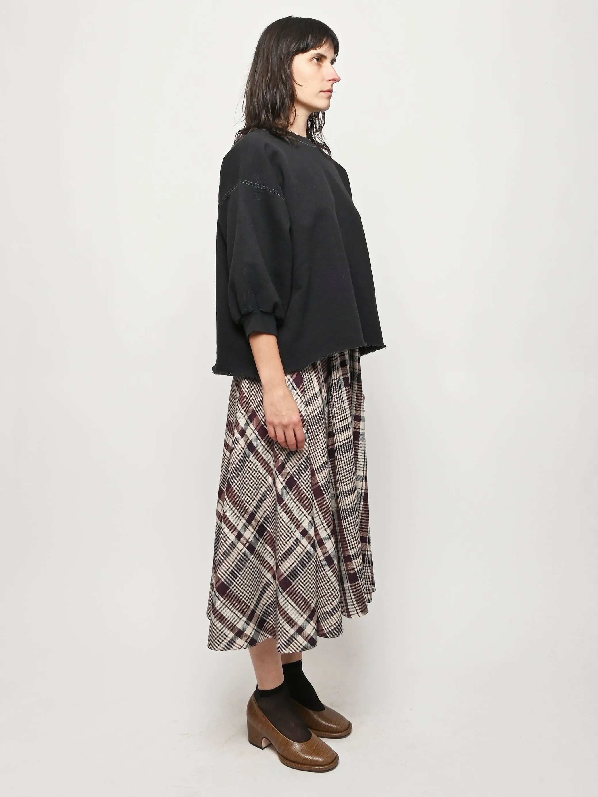 Charcoal Fond Sweatshirt sold by Frances May Houseline product image thumbnail 5