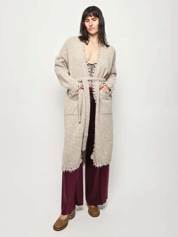 Aspen Fray Cardigan made by Lauren Manoogian