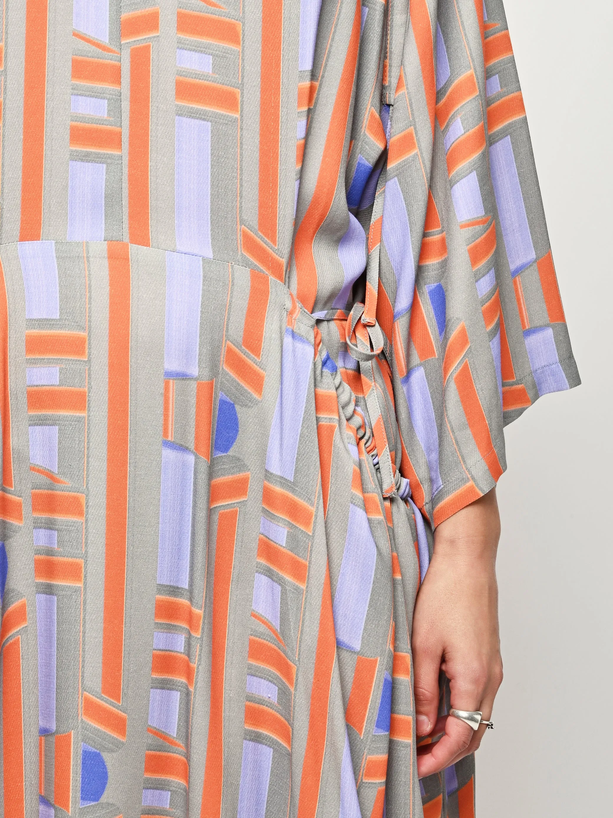 Painted Stripes Pull Dress sold by Frances May Houseline product image thumbnail 5