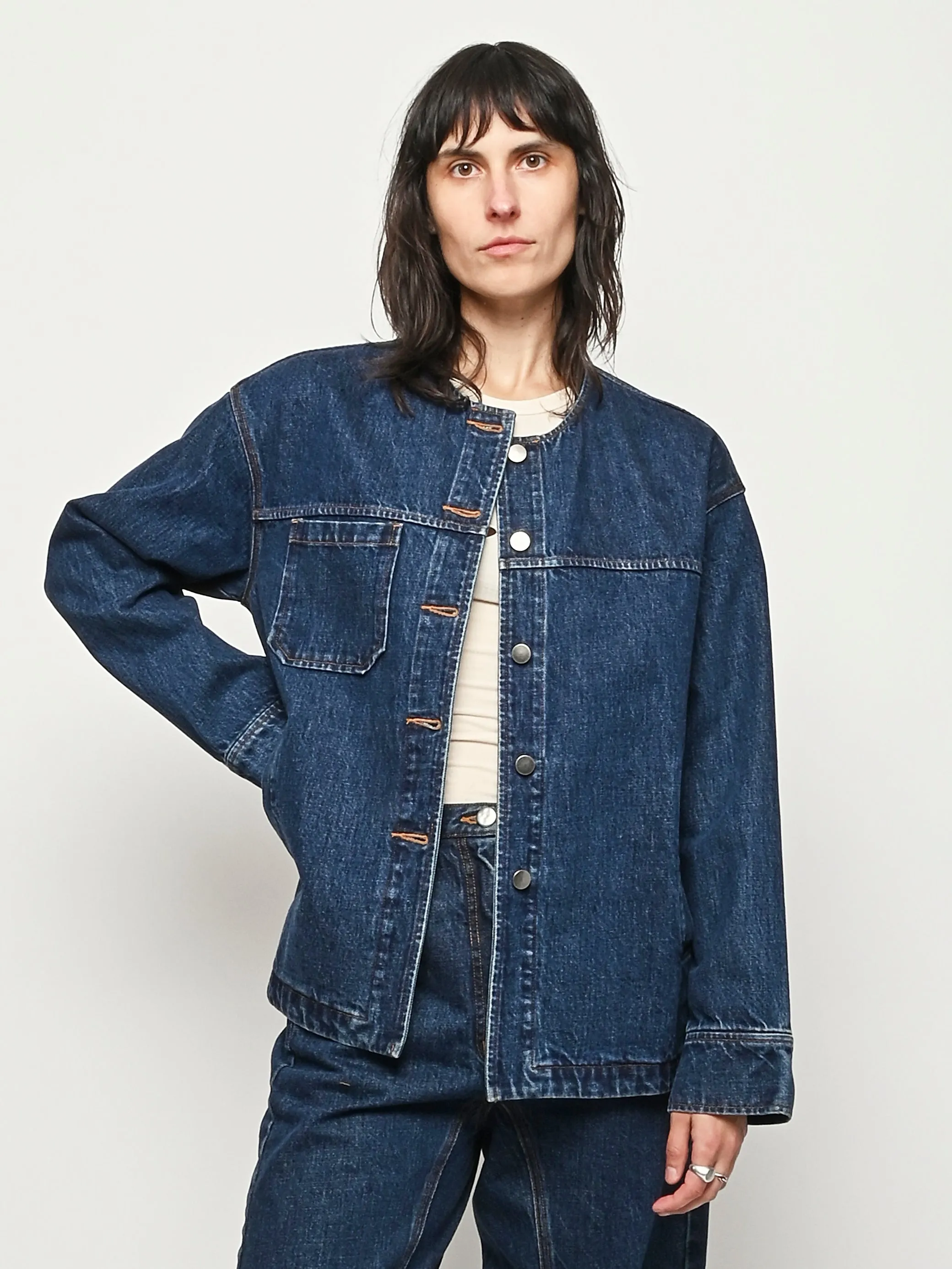 Muddy Indigo Delaney Jacket sold by Frances May Houseline product image thumbnail 2