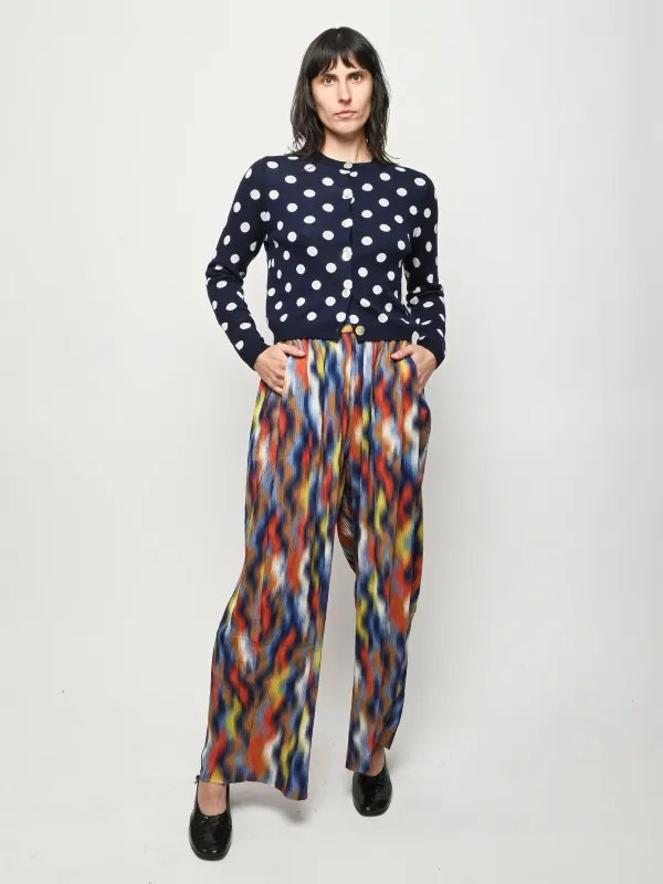 Navy Cairo Sweater sold by Frances May Houseline