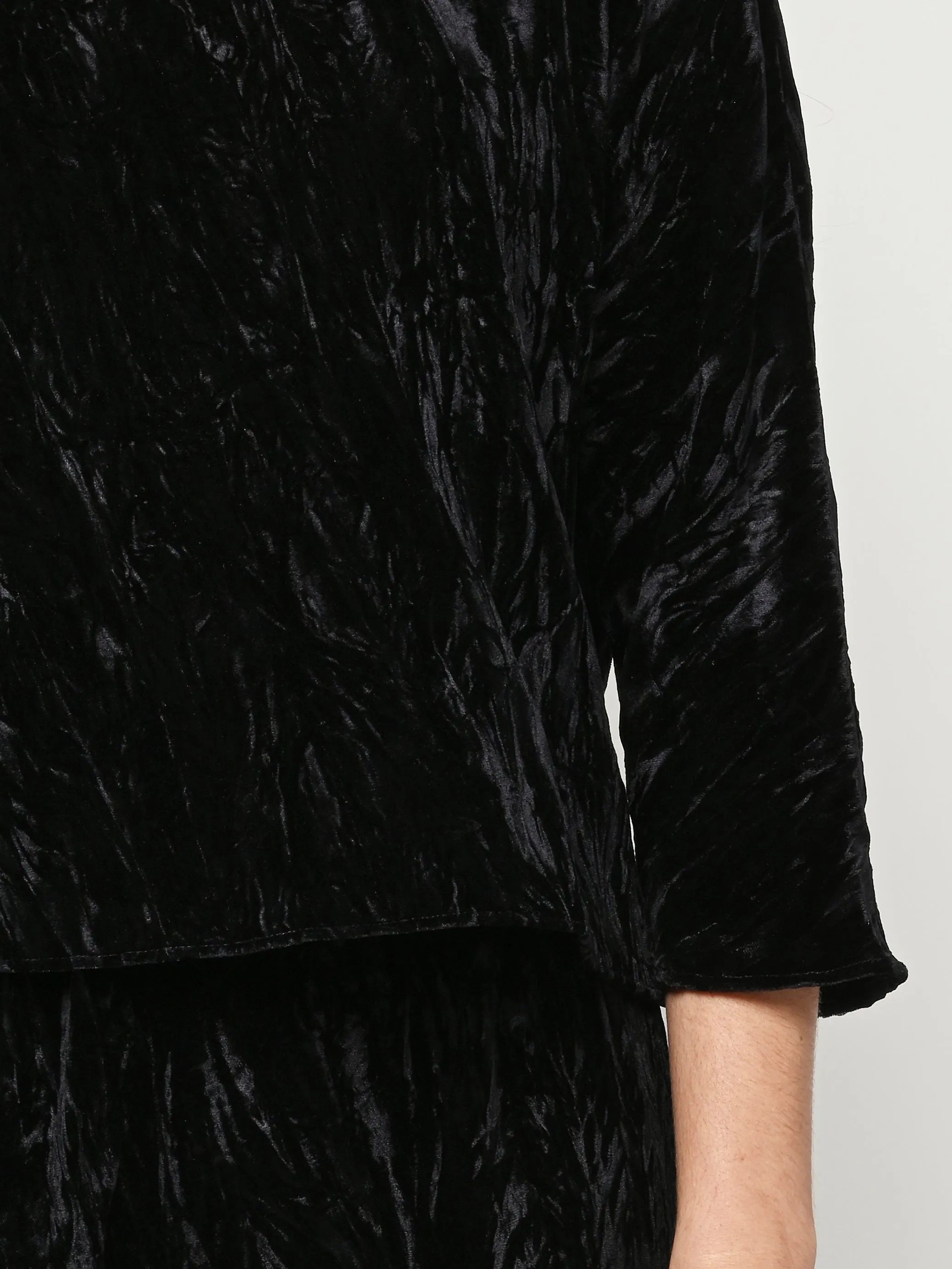 Black Velvet Erin Top sold by Frances May Houseline product image thumbnail 4