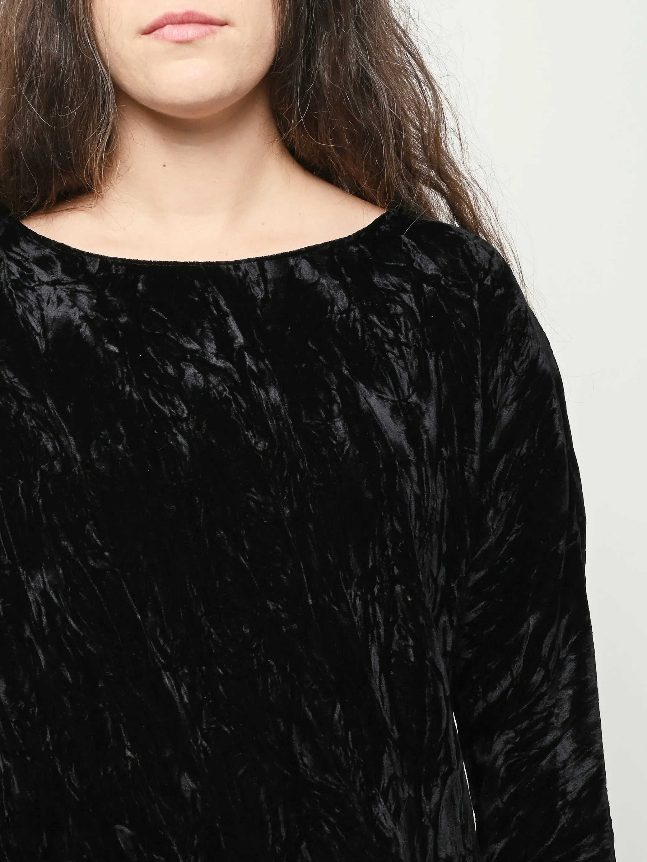 Black Velvet Erin Top sold by Frances May Houseline product image thumbnail 3
