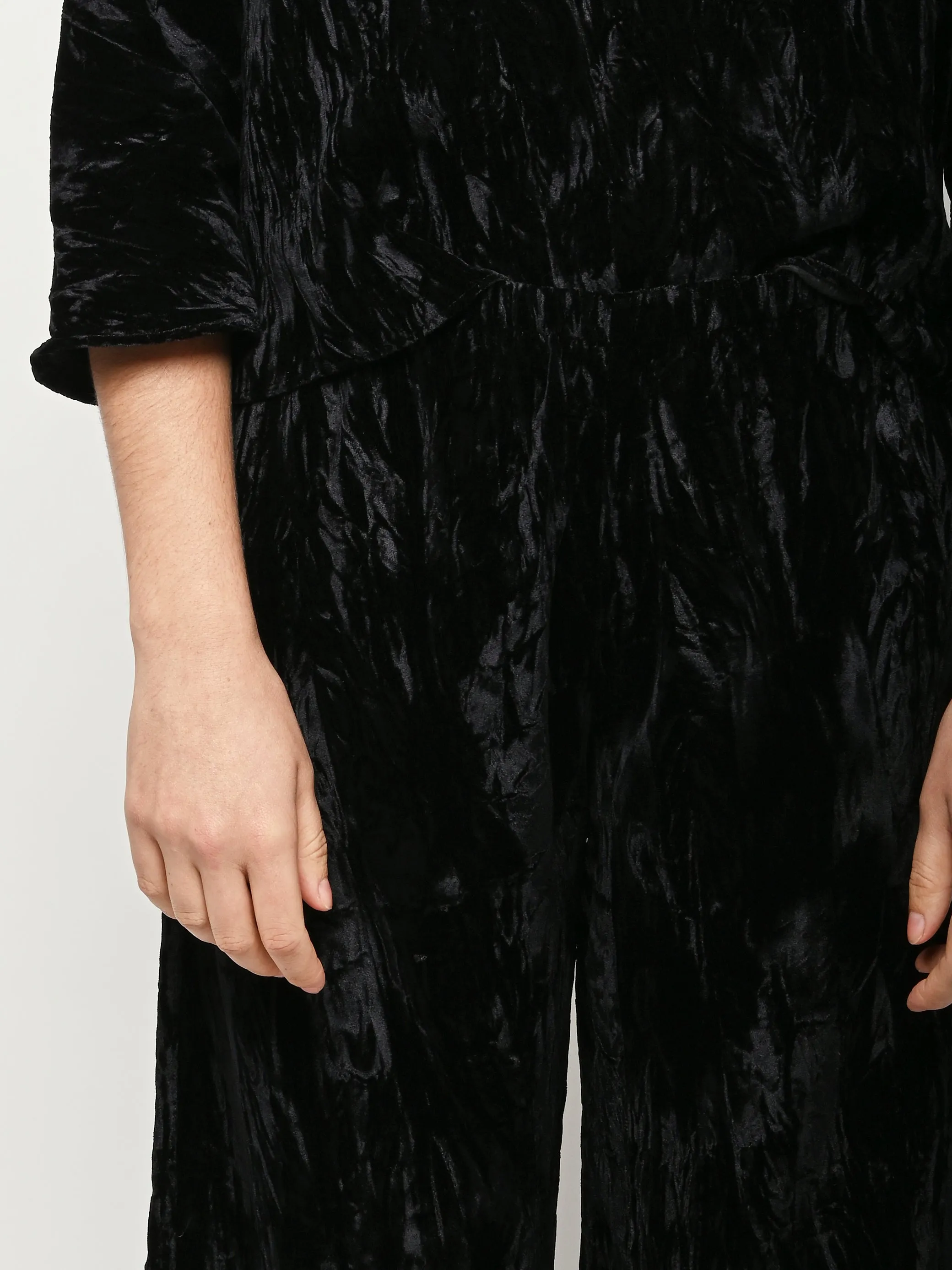 Black Velvet Erin Pant sold by Frances May Houseline product image thumbnail 3