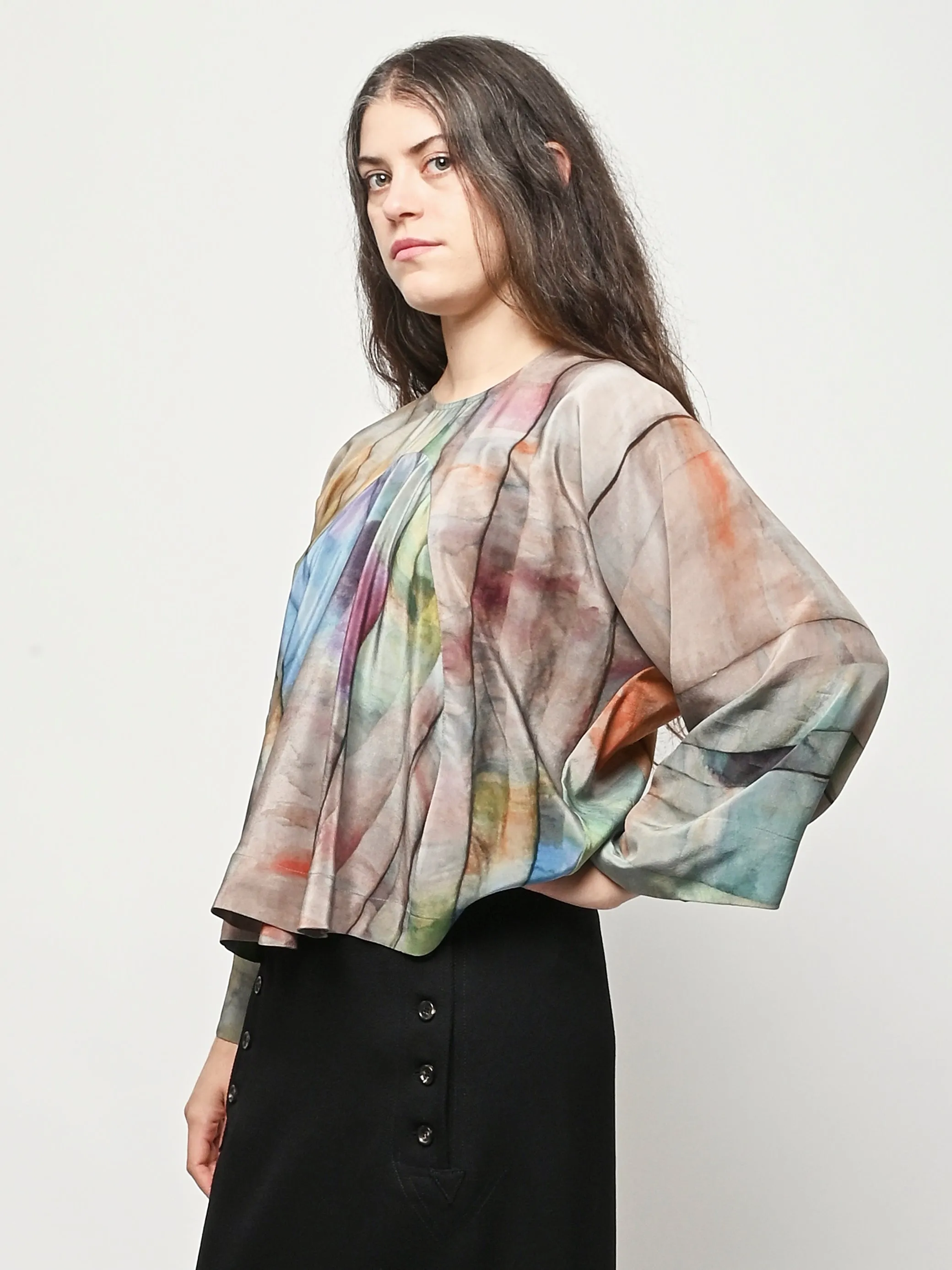 Print 09 Silk Top sold by Frances May Houseline product image thumbnail 2