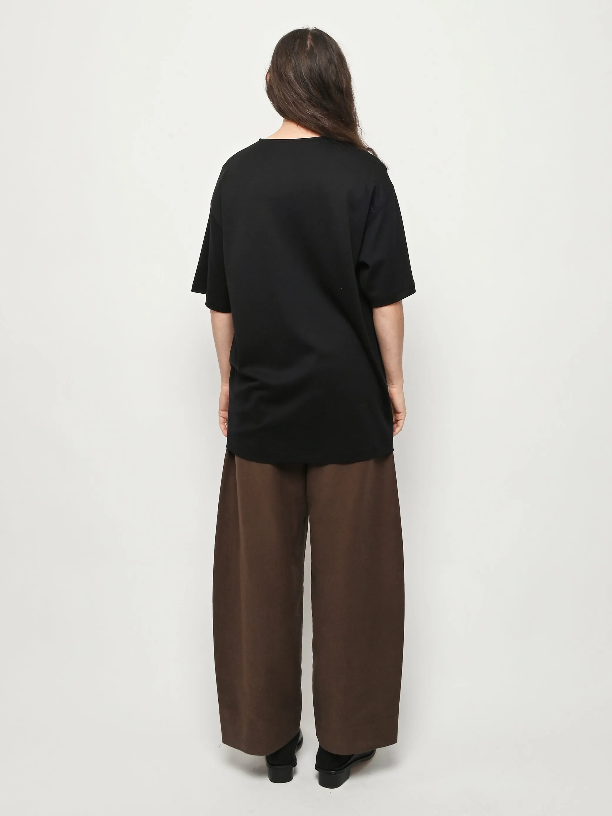 Black Relaxed T-Shirt sold by Frances May Houseline product image thumbnail 3