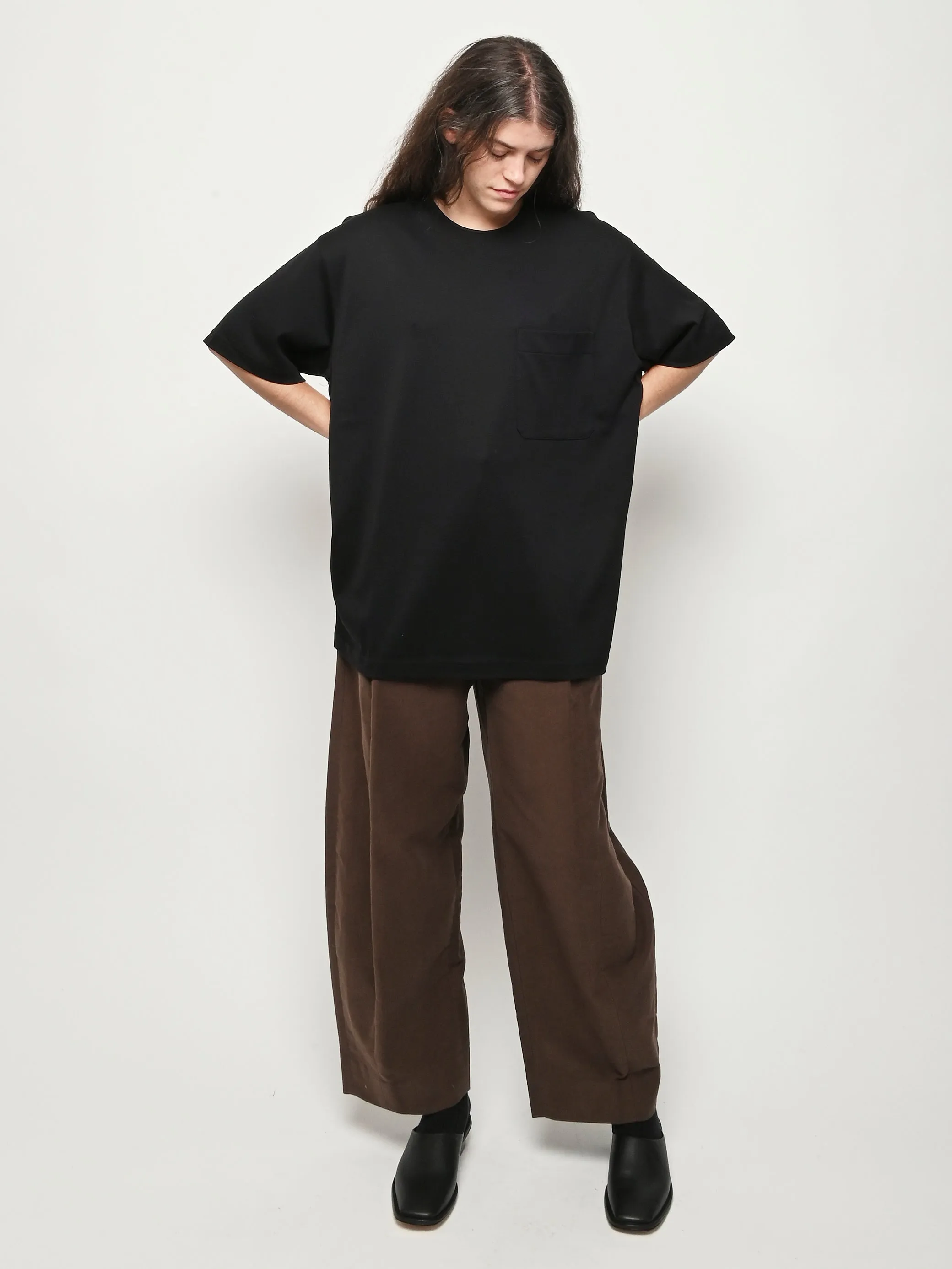 Black Relaxed T-Shirt sold by Frances May Houseline