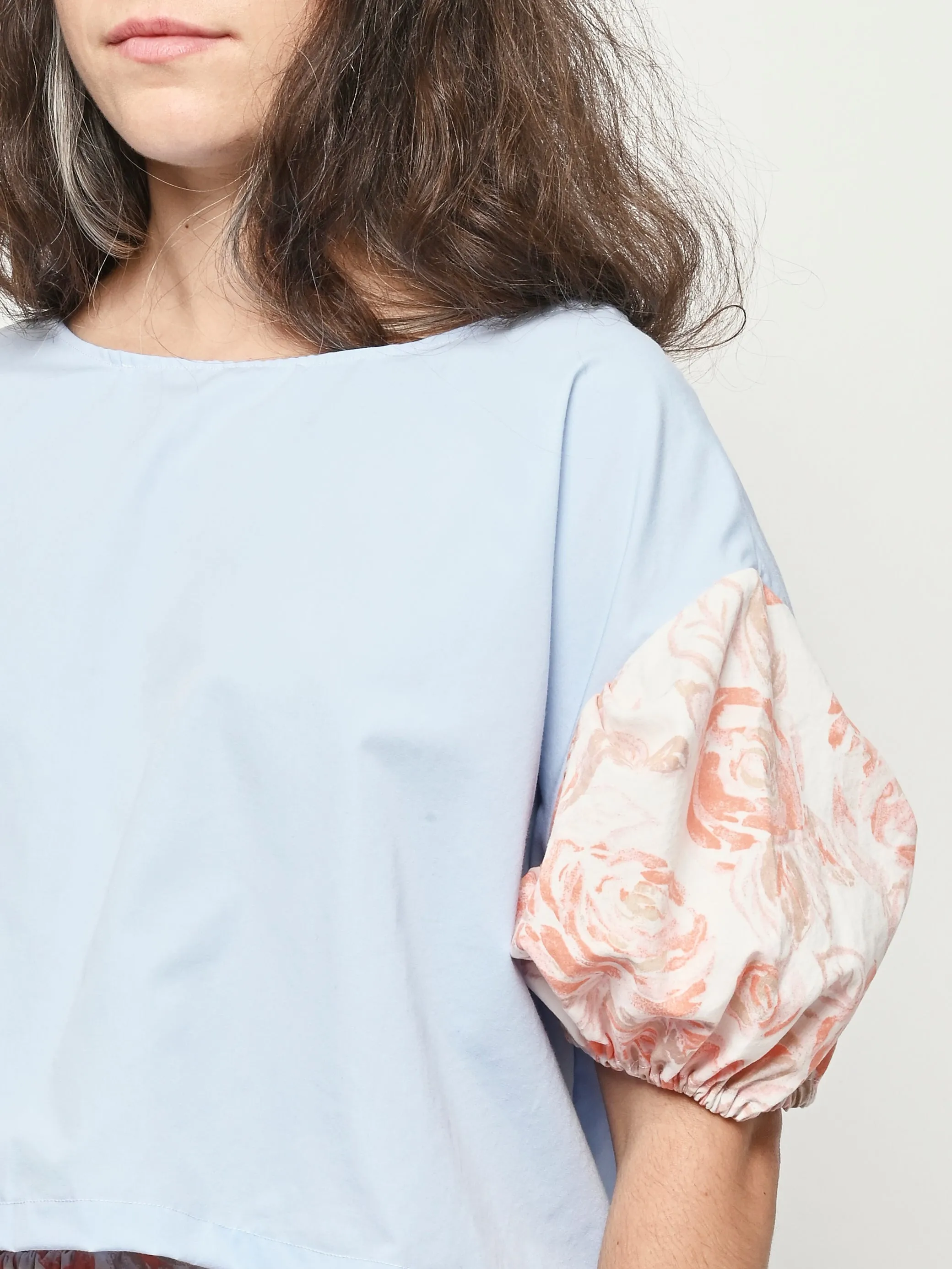 Blue/Orange Pastel Two Piece Set sold by Frances May Houseline product image thumbnail 4