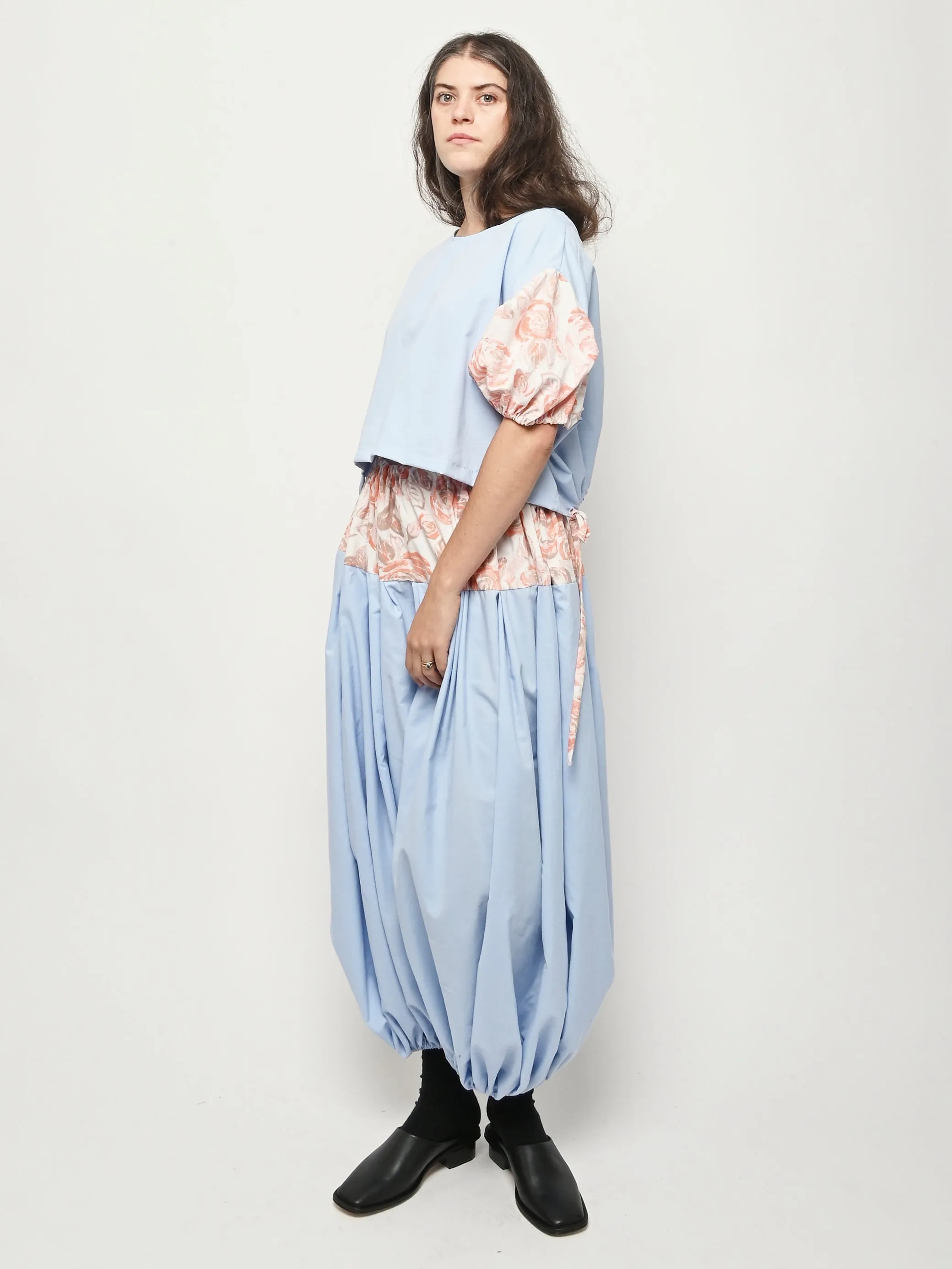 Blue/Orange Pastel Two Piece Set sold by Frances May Houseline product image thumbnail 2