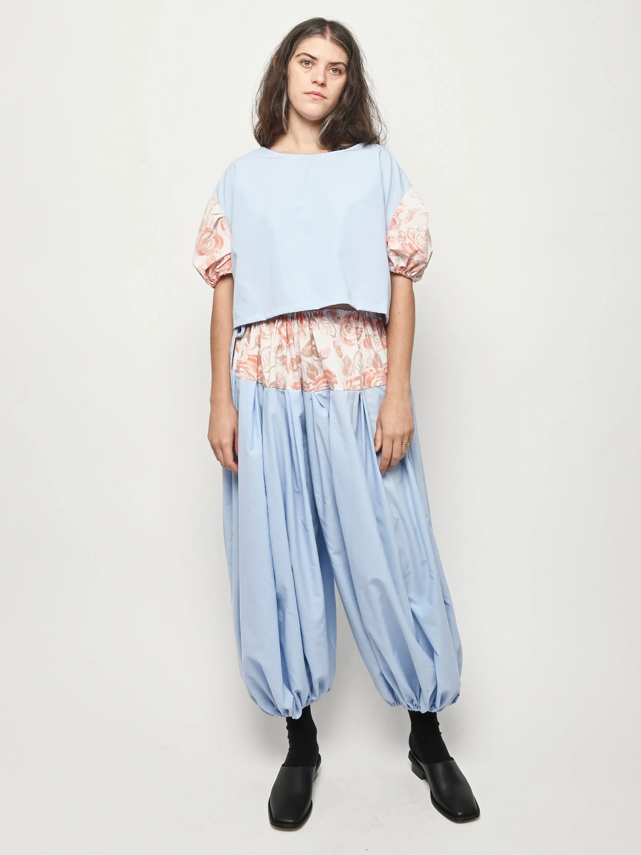 Blue/Orange Pastel Two Piece Set sold by Frances May Houseline