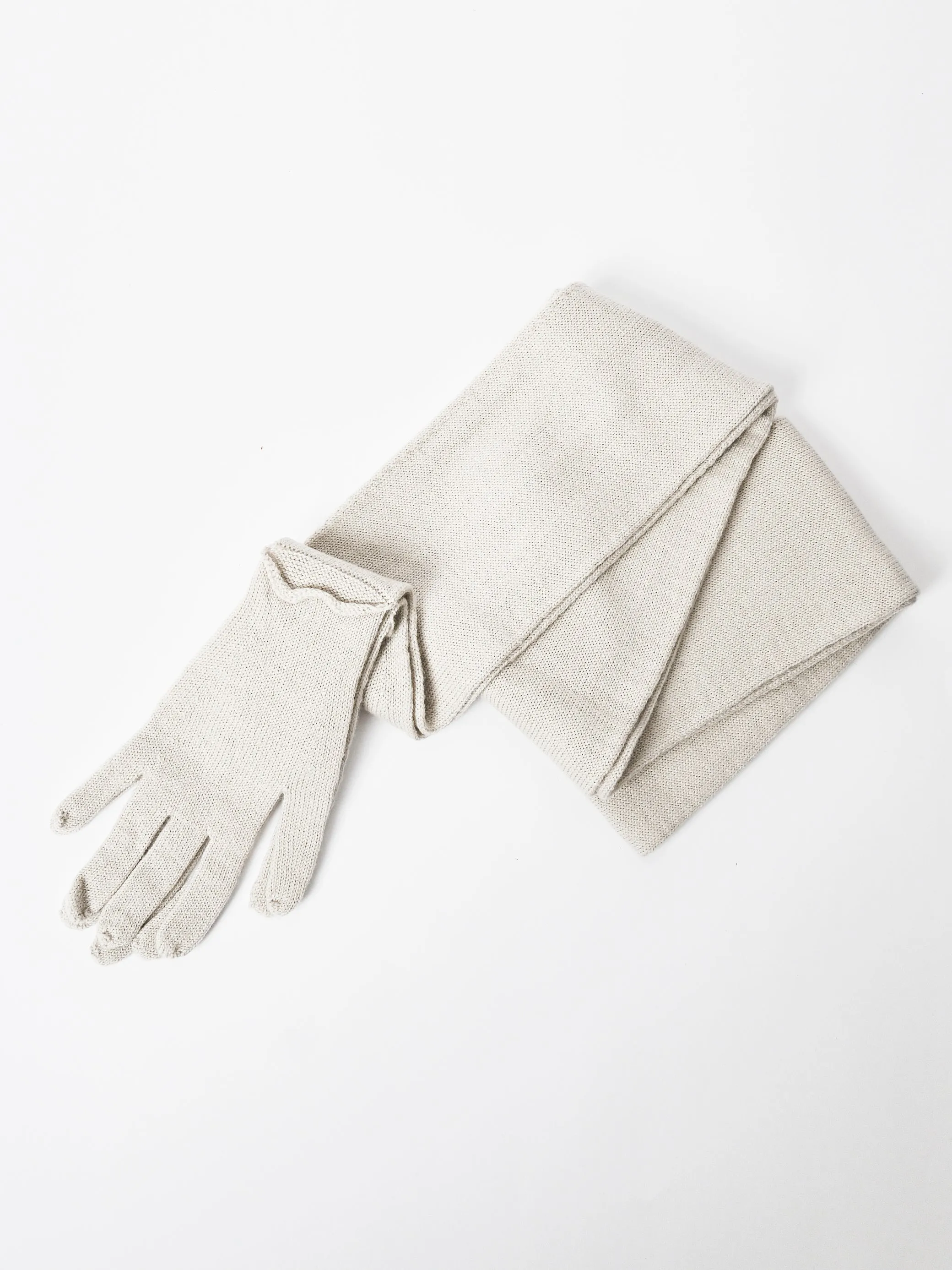 Off-White Flauta Scarf sold by Frances May Houseline product image thumbnail 4