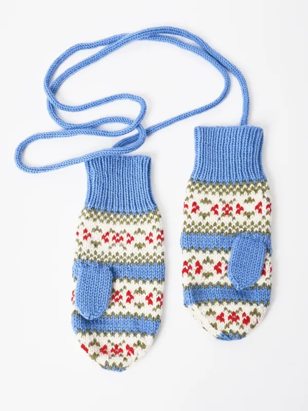 Multi Wedgewood Mittens sold by Frances May Houseline