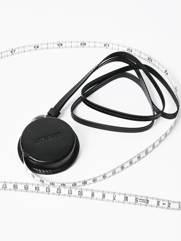 Black Molded Tape Necklace sold by Frances May Houseline