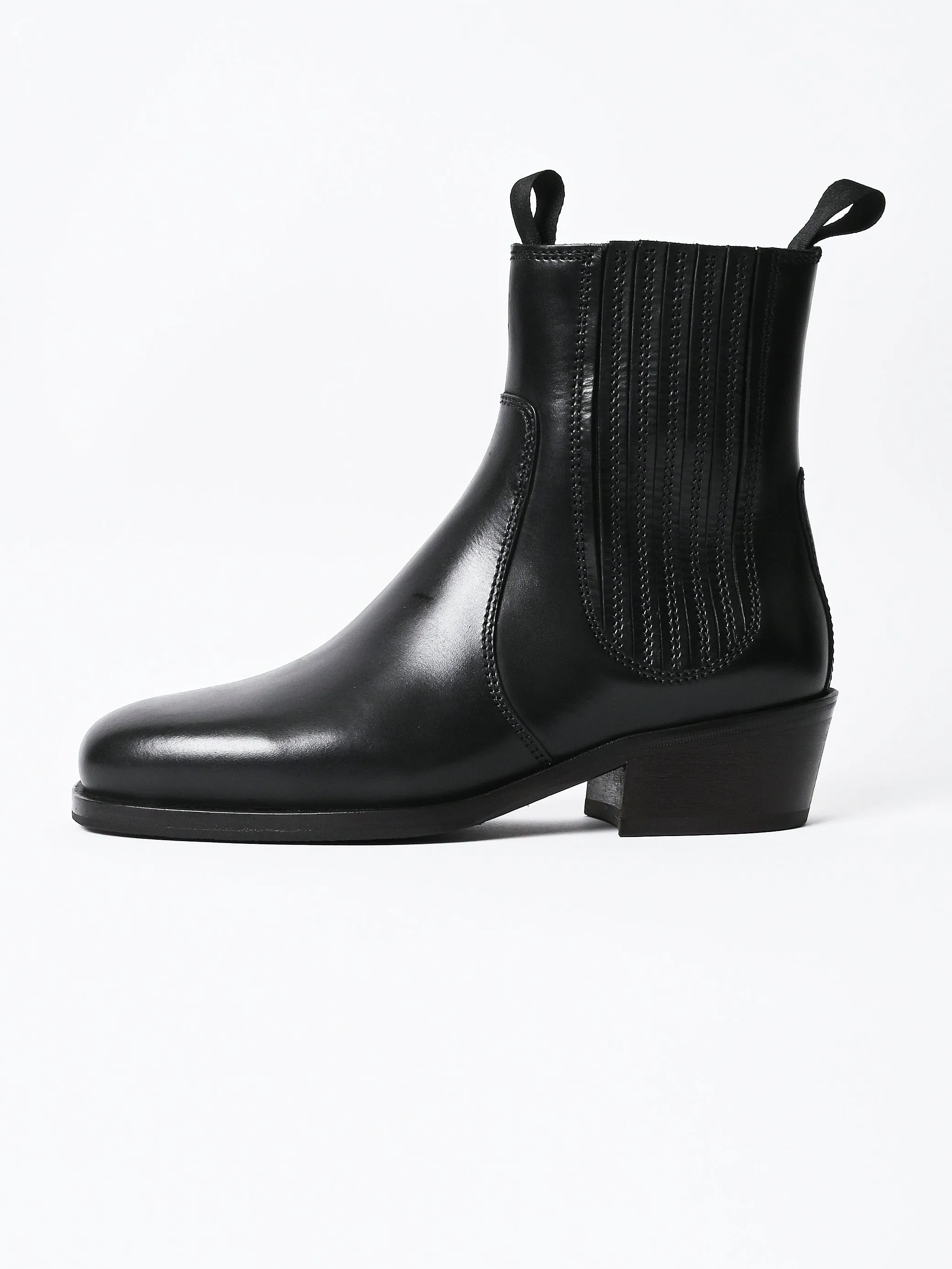 Black Chelsea Boots sold by Frances May Houseline