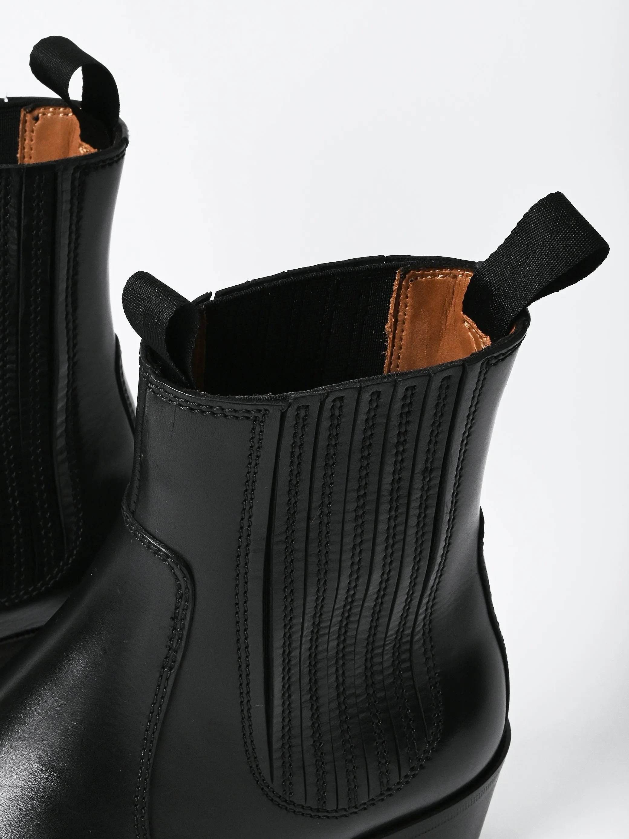 Black Chelsea Boots sold by Frances May Houseline product image thumbnail 4