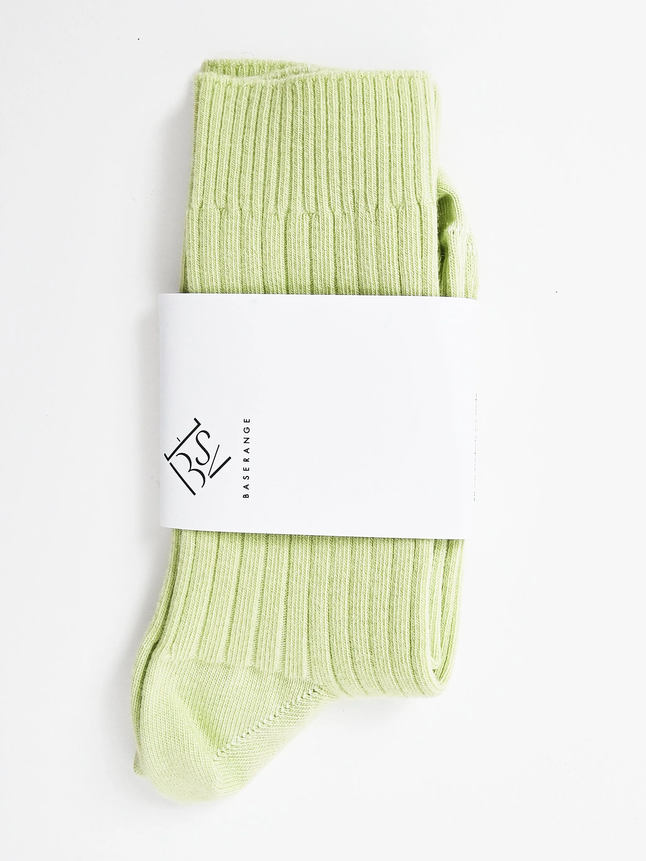 Kir Green Rib Overankle Socks sold by Frances May Houseline product image thumbnail 2