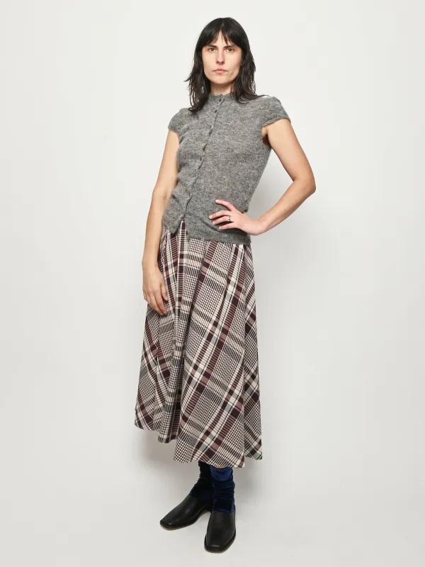 Grey Refian S/S Cardigan made by Paloma Wool