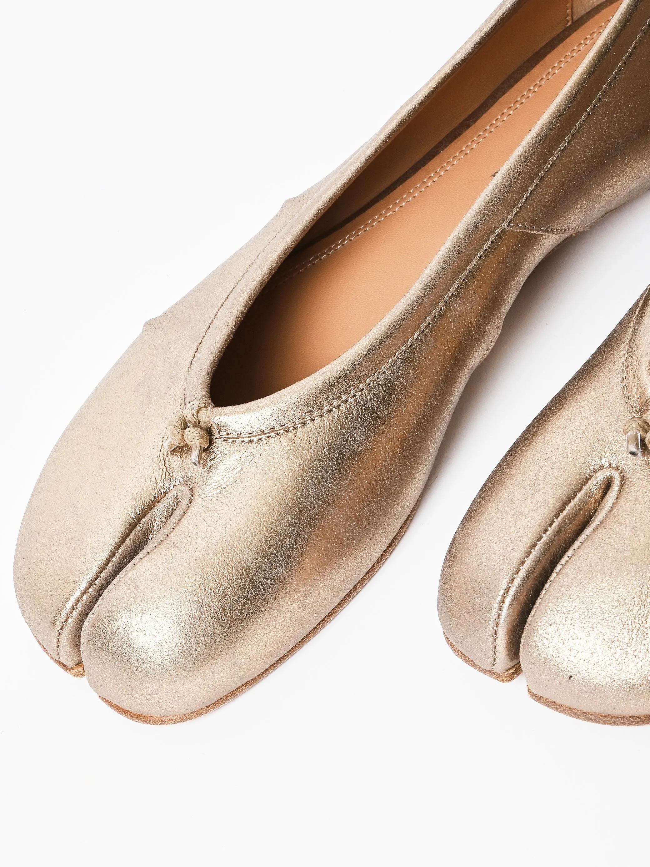 Gold Tabi New Ballerina sold by Frances May Houseline product image thumbnail 3