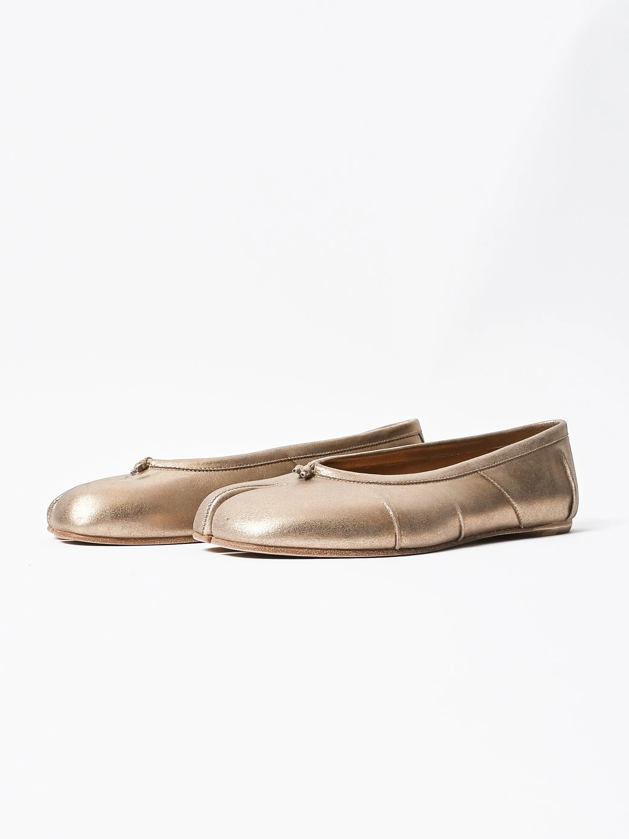Gold Tabi New Ballerina sold by Frances May Houseline product image thumbnail 2