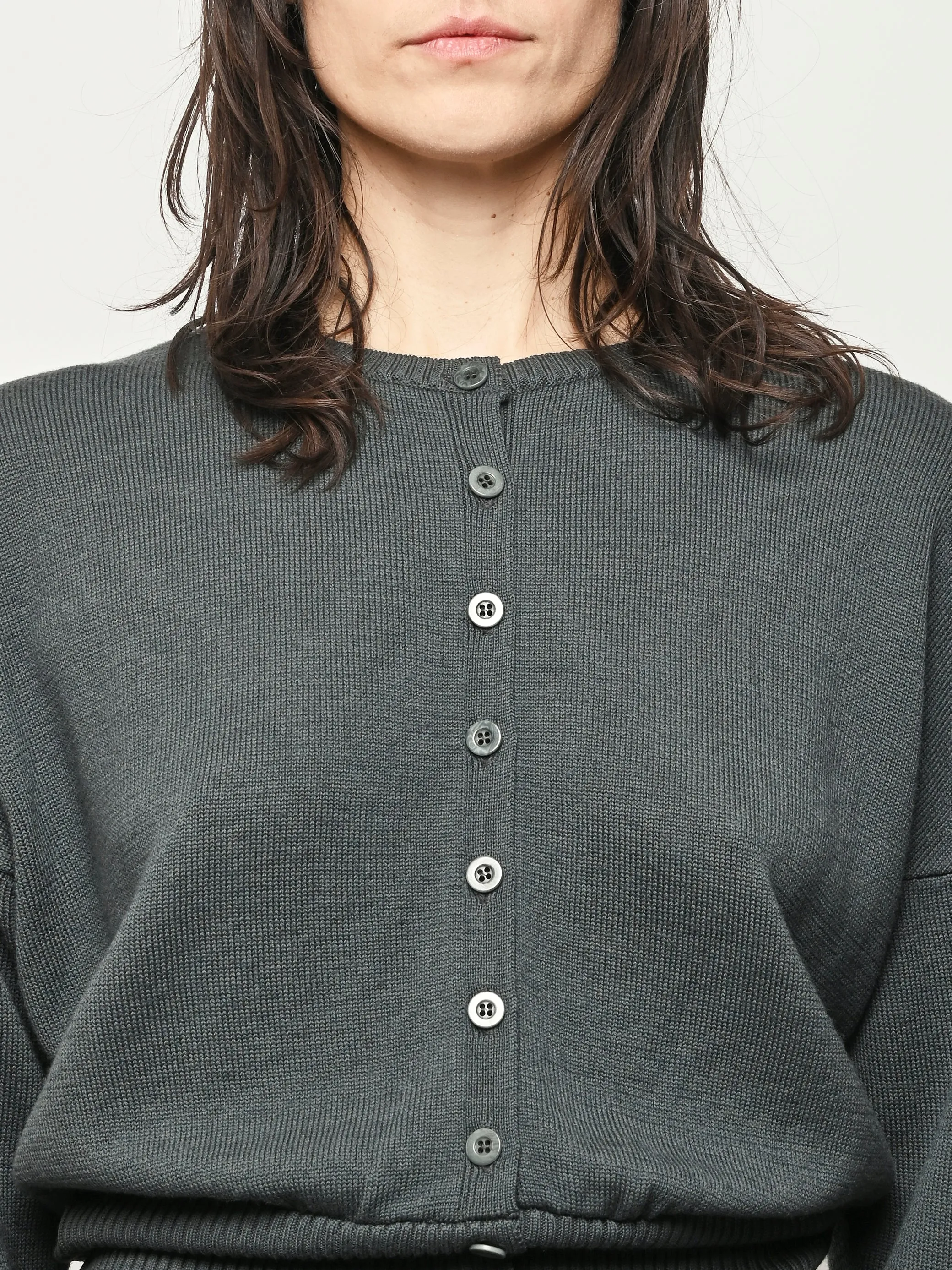 Dark Green Rosana Cardigan sold by Frances May Houseline product image thumbnail 3