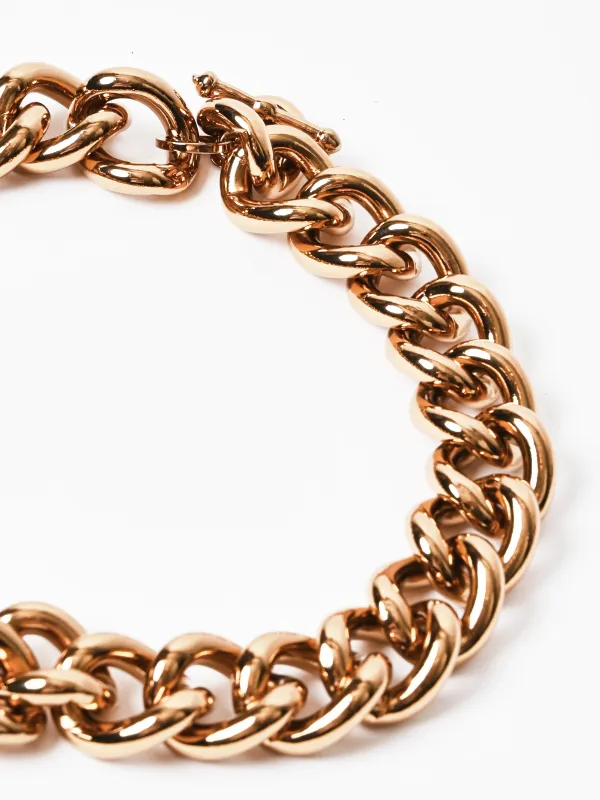 Old Gold Pyrene Necklace made by Rachel Comey