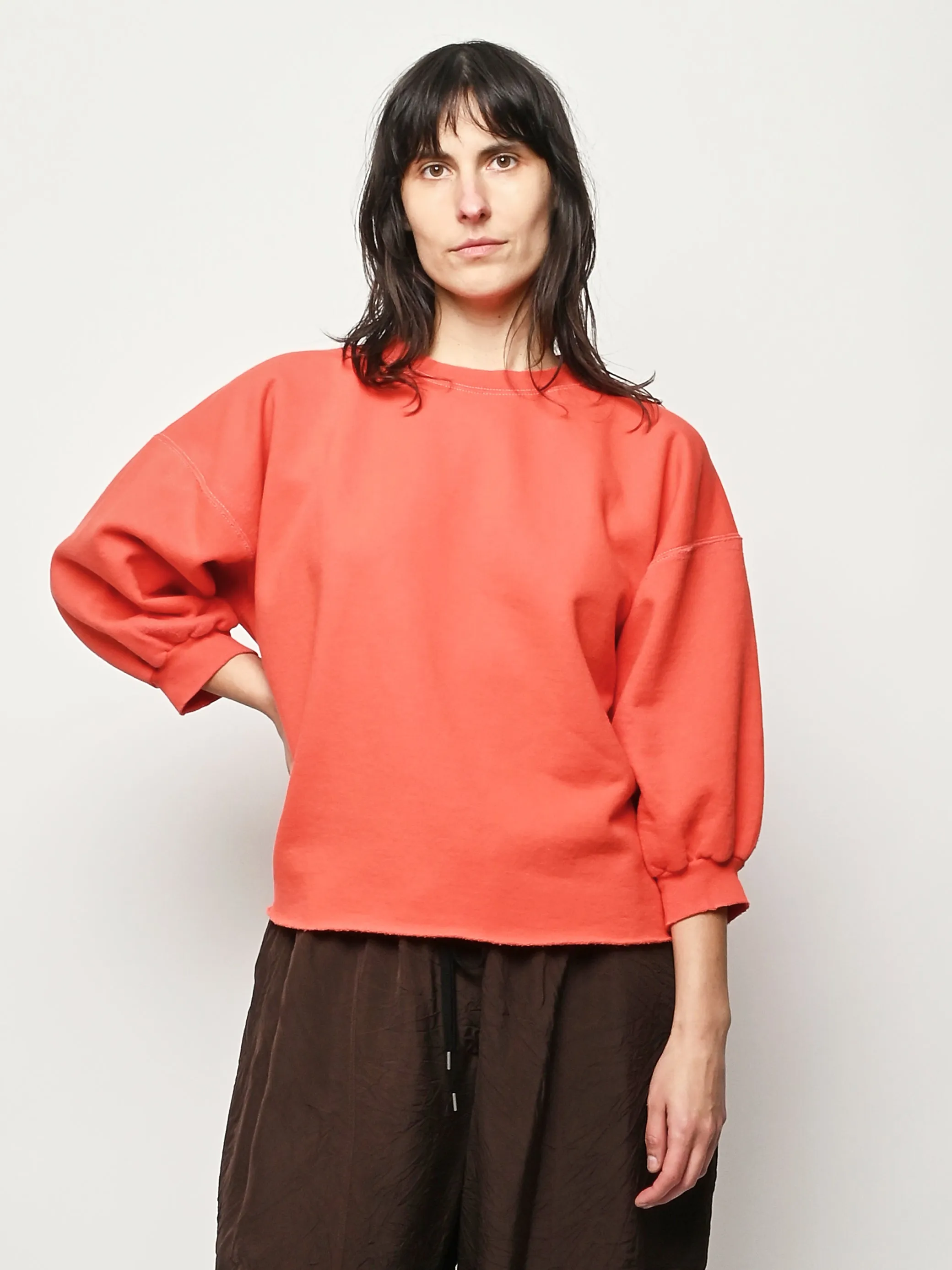 Tomato Fond Sweatshirt sold by Frances May Houseline product image thumbnail 2