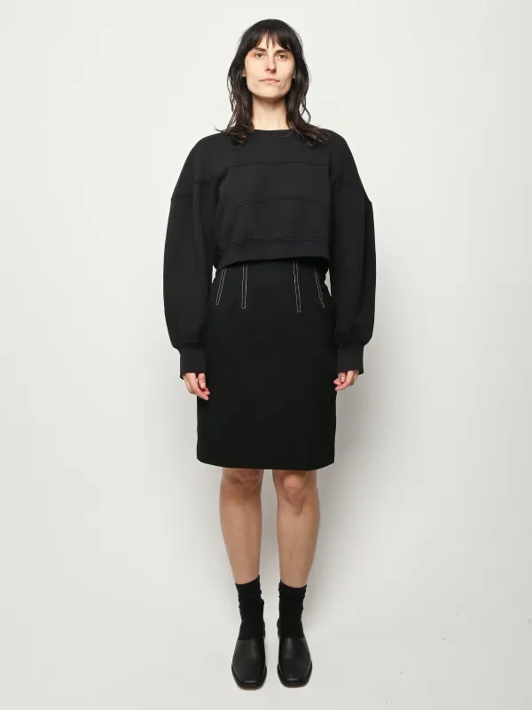 Charcoal Orb Sweatshirt sold by Frances May Houseline