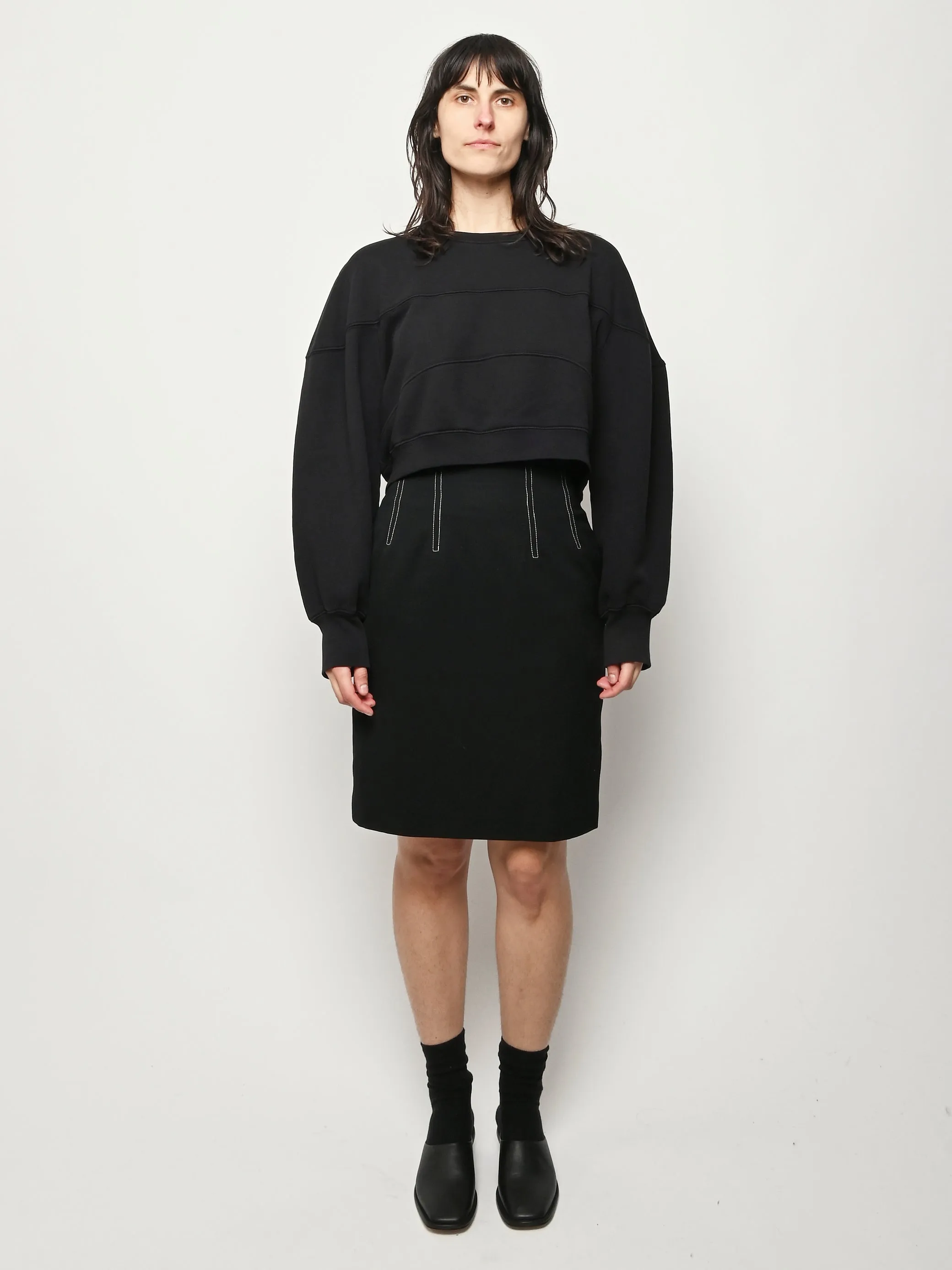 Charcoal Orb Sweatshirt sold by Frances May Houseline