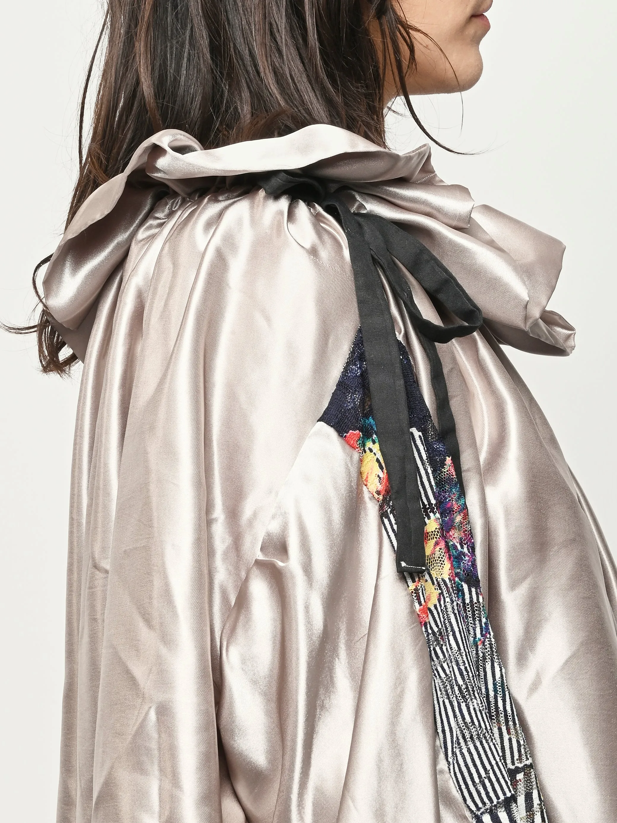 Pewter/Floral Ruffle Dress sold by Frances May Houseline product image thumbnail 4