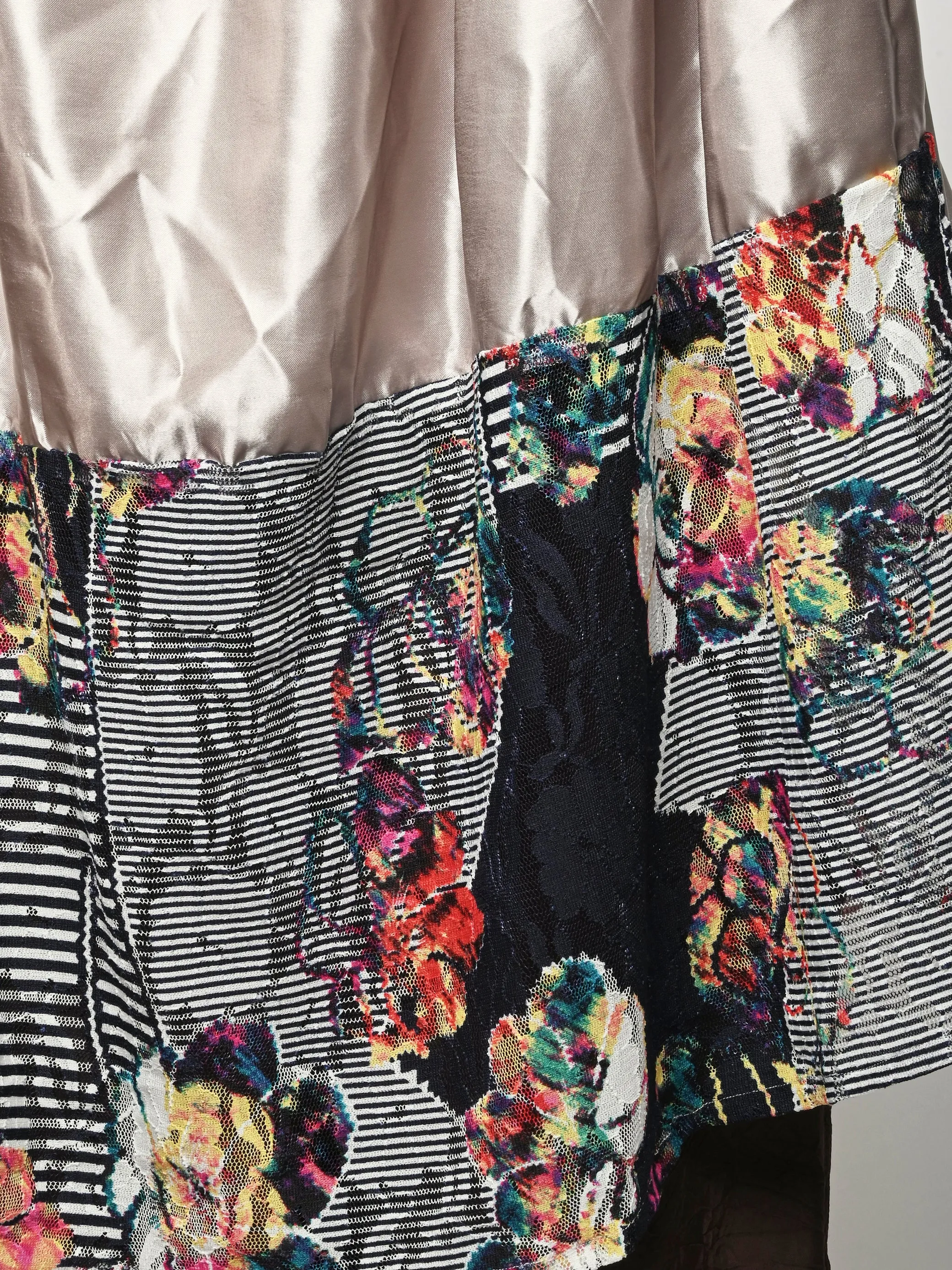 Pewter/Floral Ruffle Dress sold by Frances May Houseline product image thumbnail 5