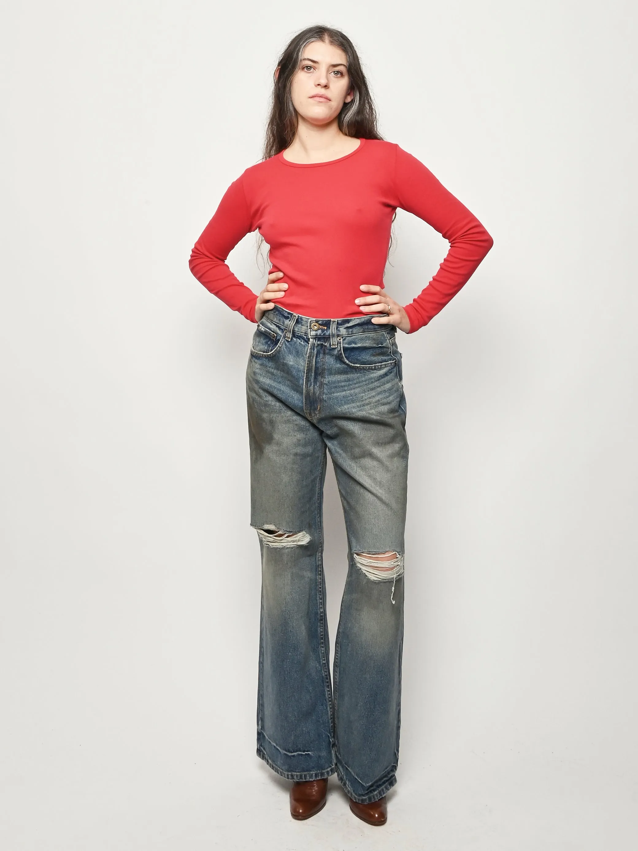 Tomate L/S Bellevue Tee sold by Frances May Houseline